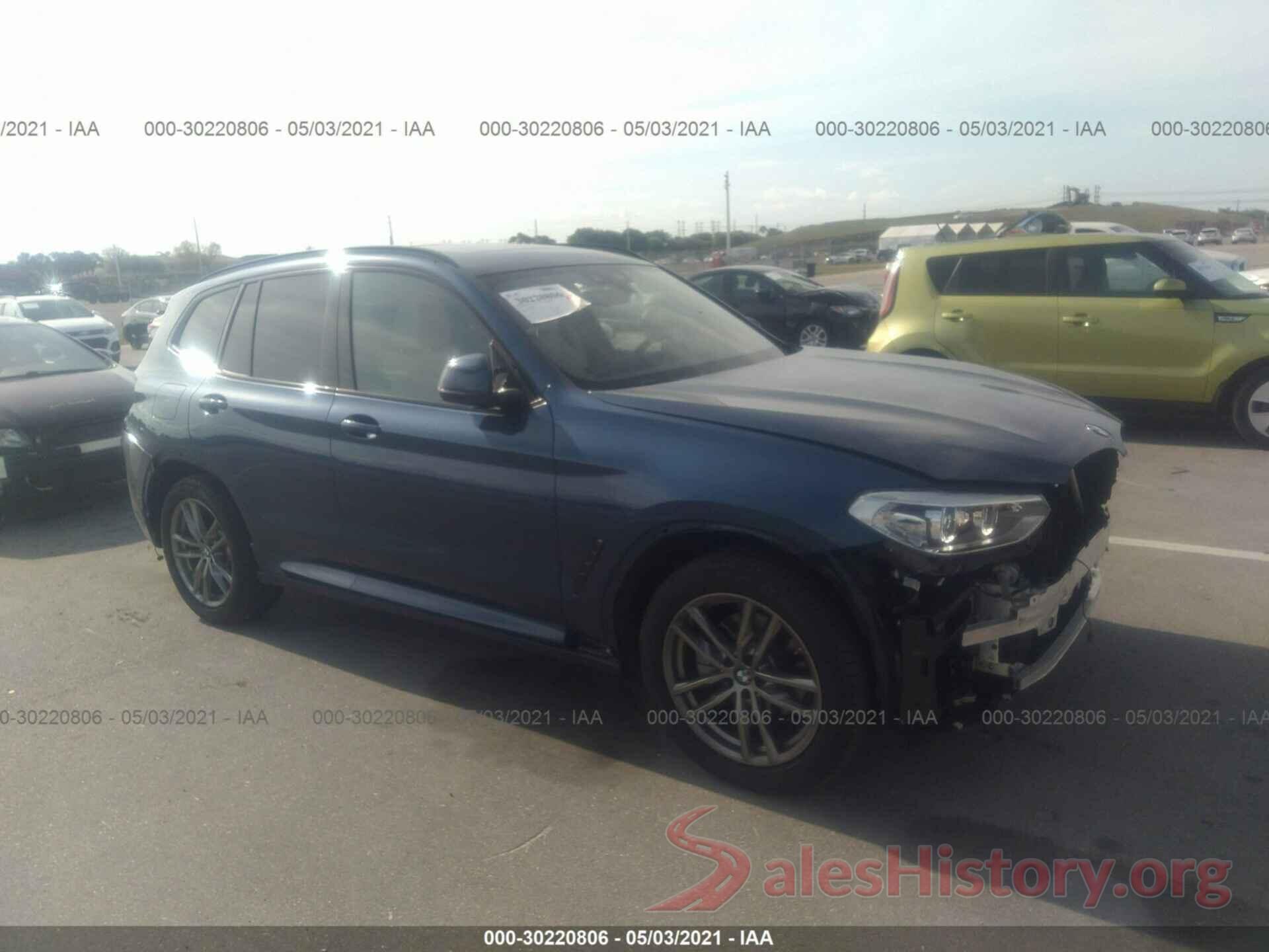 5UXTR7C51KLR50998 2019 BMW X3