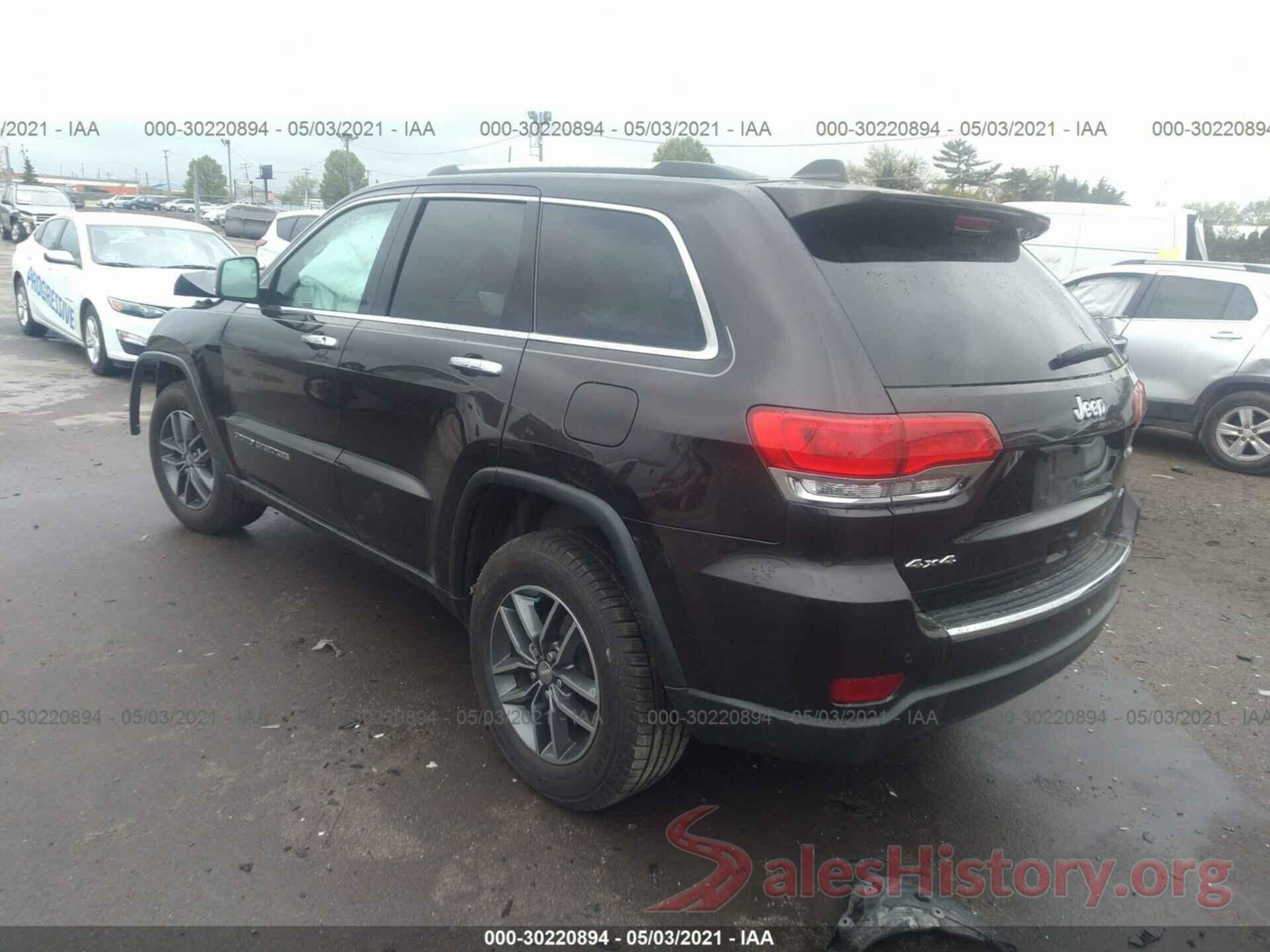 1C4RJFBG8HC659150 2017 JEEP GRAND CHEROKEE