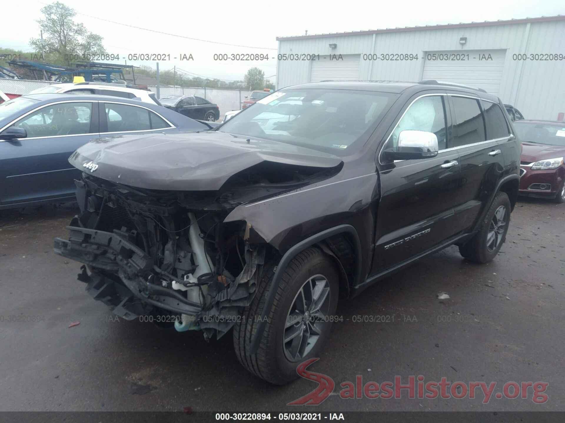 1C4RJFBG8HC659150 2017 JEEP GRAND CHEROKEE