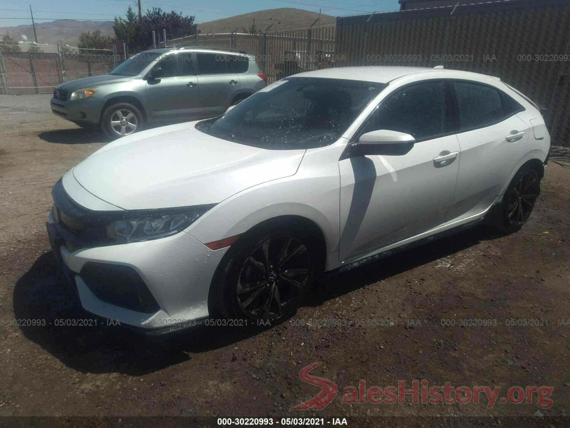 SHHFK7H4XHU423913 2017 HONDA CIVIC HATCHBACK