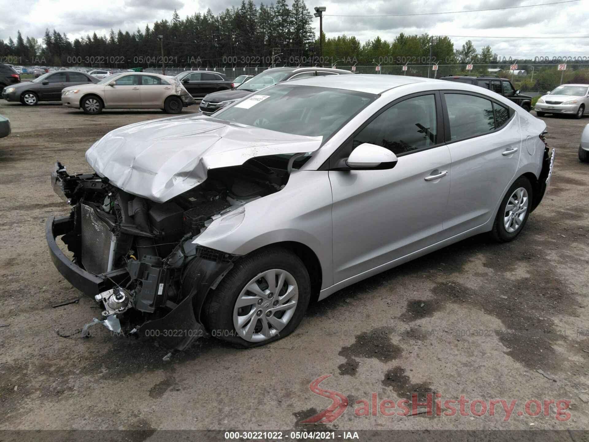 5NPD74LF8LH498248 2020 HYUNDAI ELANTRA