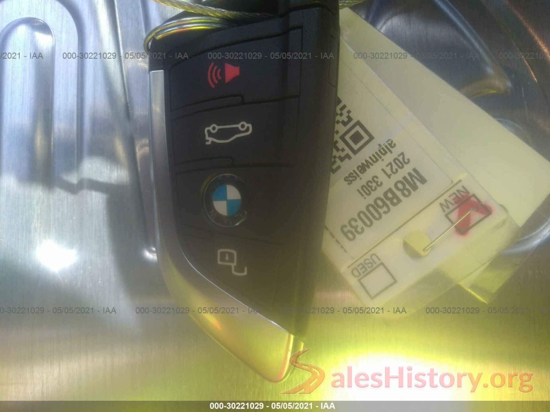 3MW5R1J01M8B60039 2021 BMW 3 SERIES