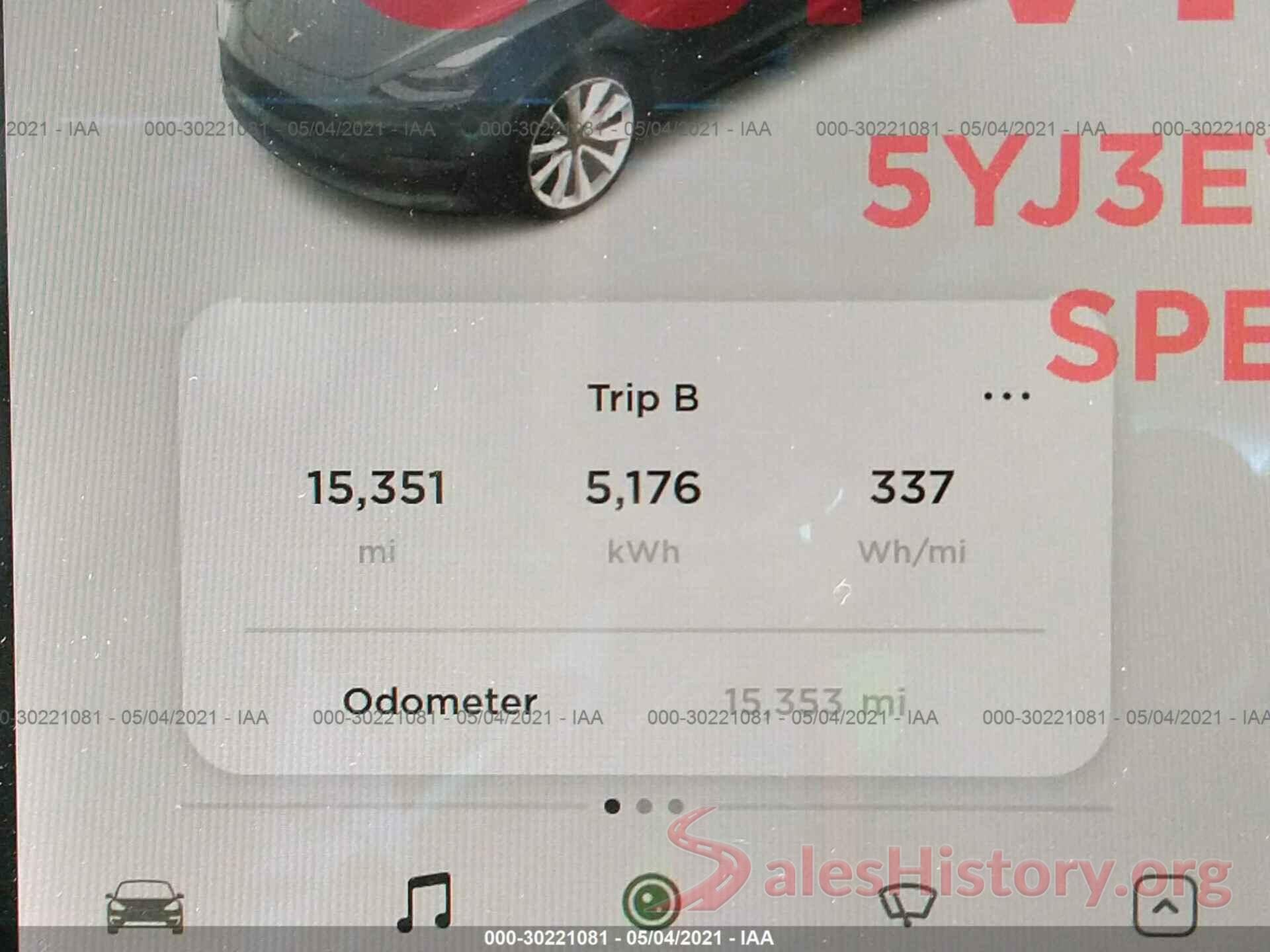 5YJ3E1EB7KF530498 2019 TESLA MODEL 3