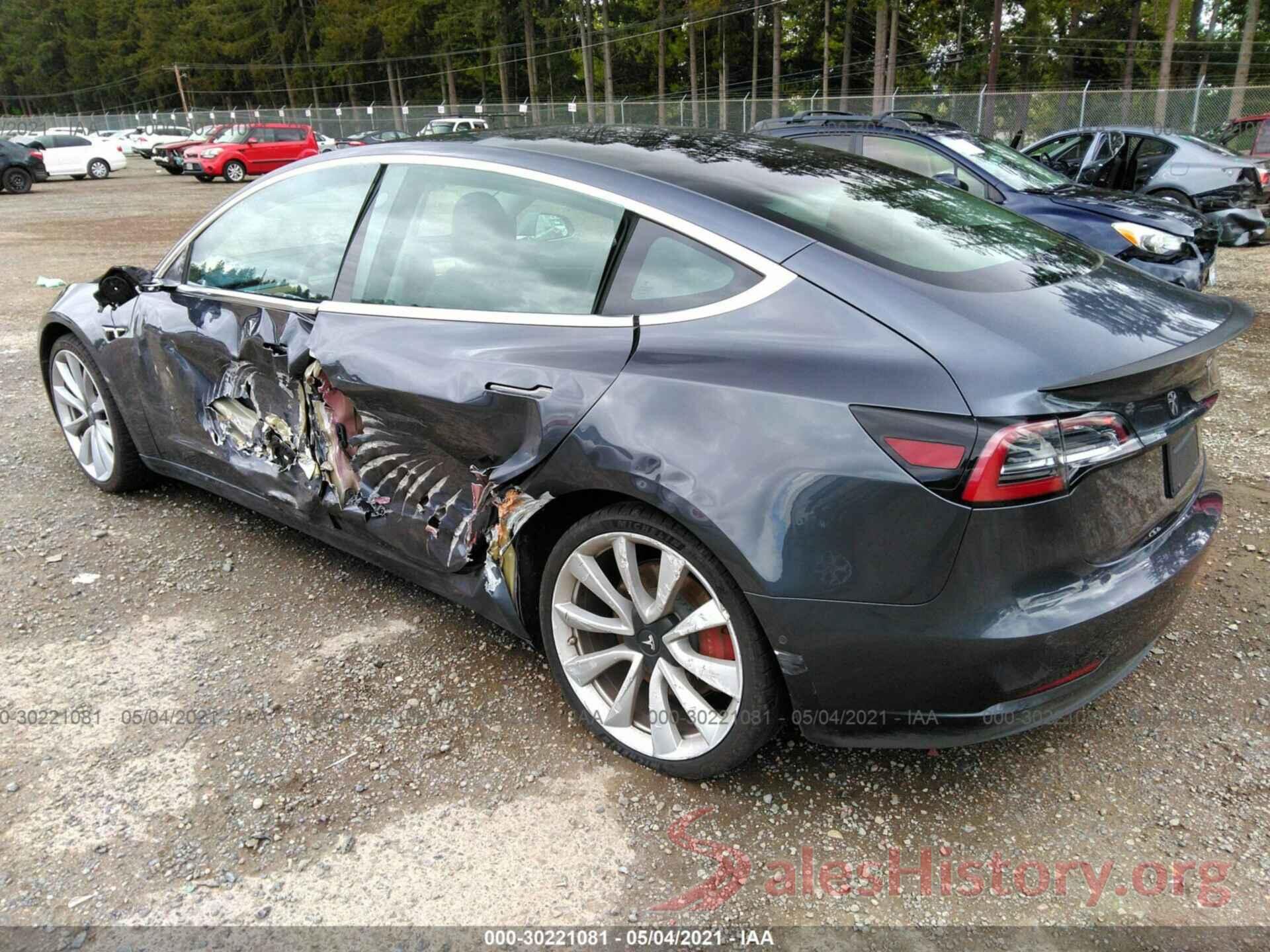 5YJ3E1EB7KF530498 2019 TESLA MODEL 3