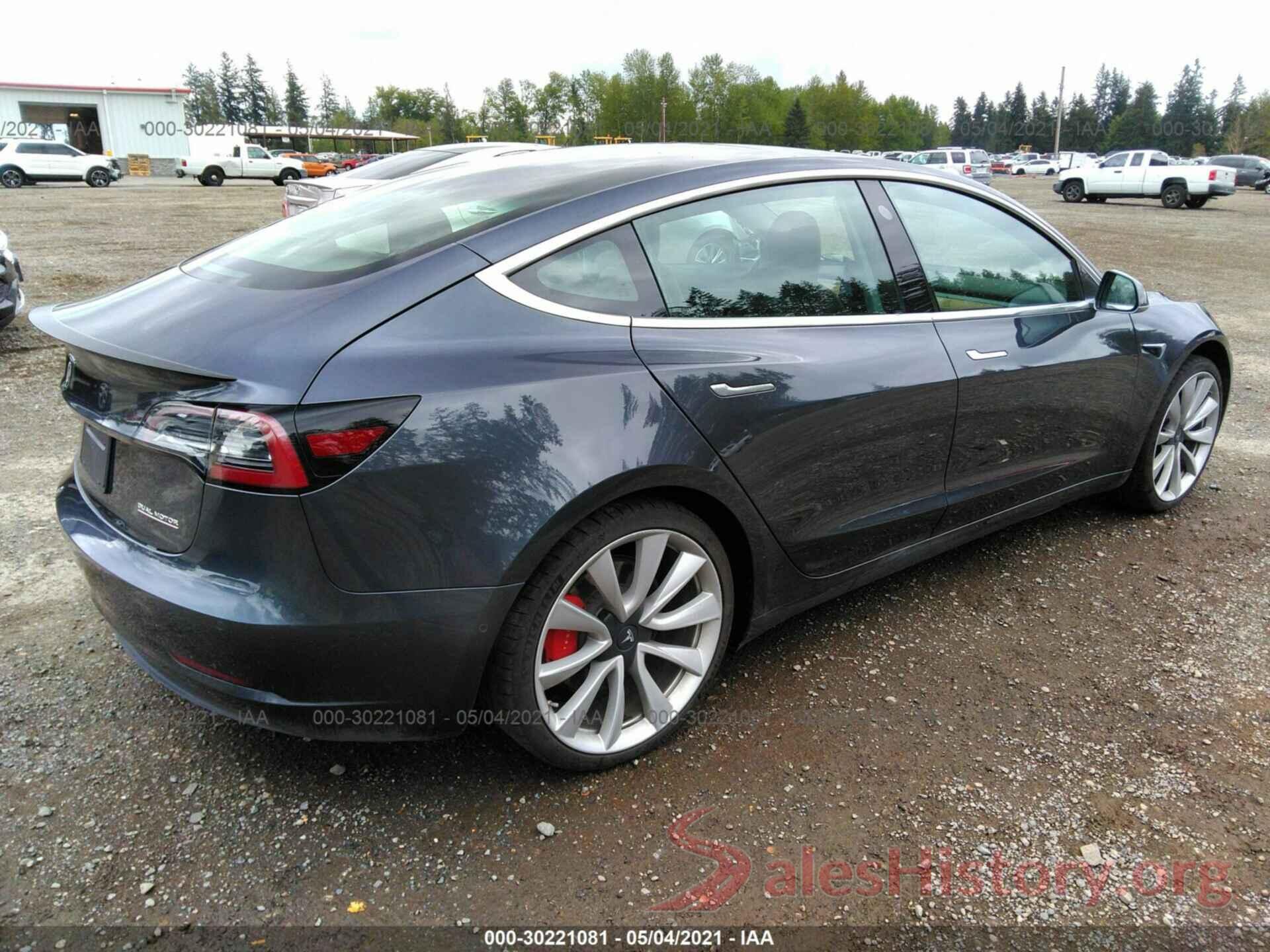 5YJ3E1EB7KF530498 2019 TESLA MODEL 3