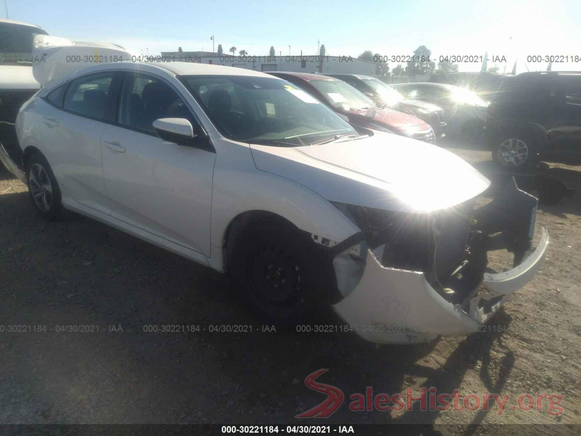 2HGFC2F61KH568637 2019 HONDA CIVIC SEDAN