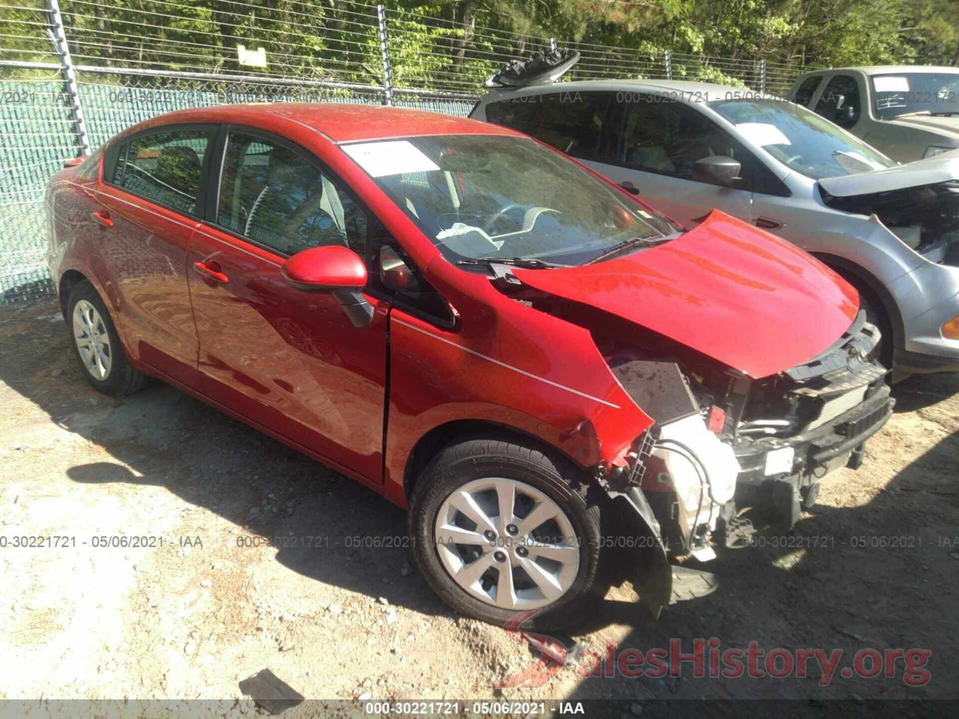 KNADM4A31H6118215 2017 KIA RIO