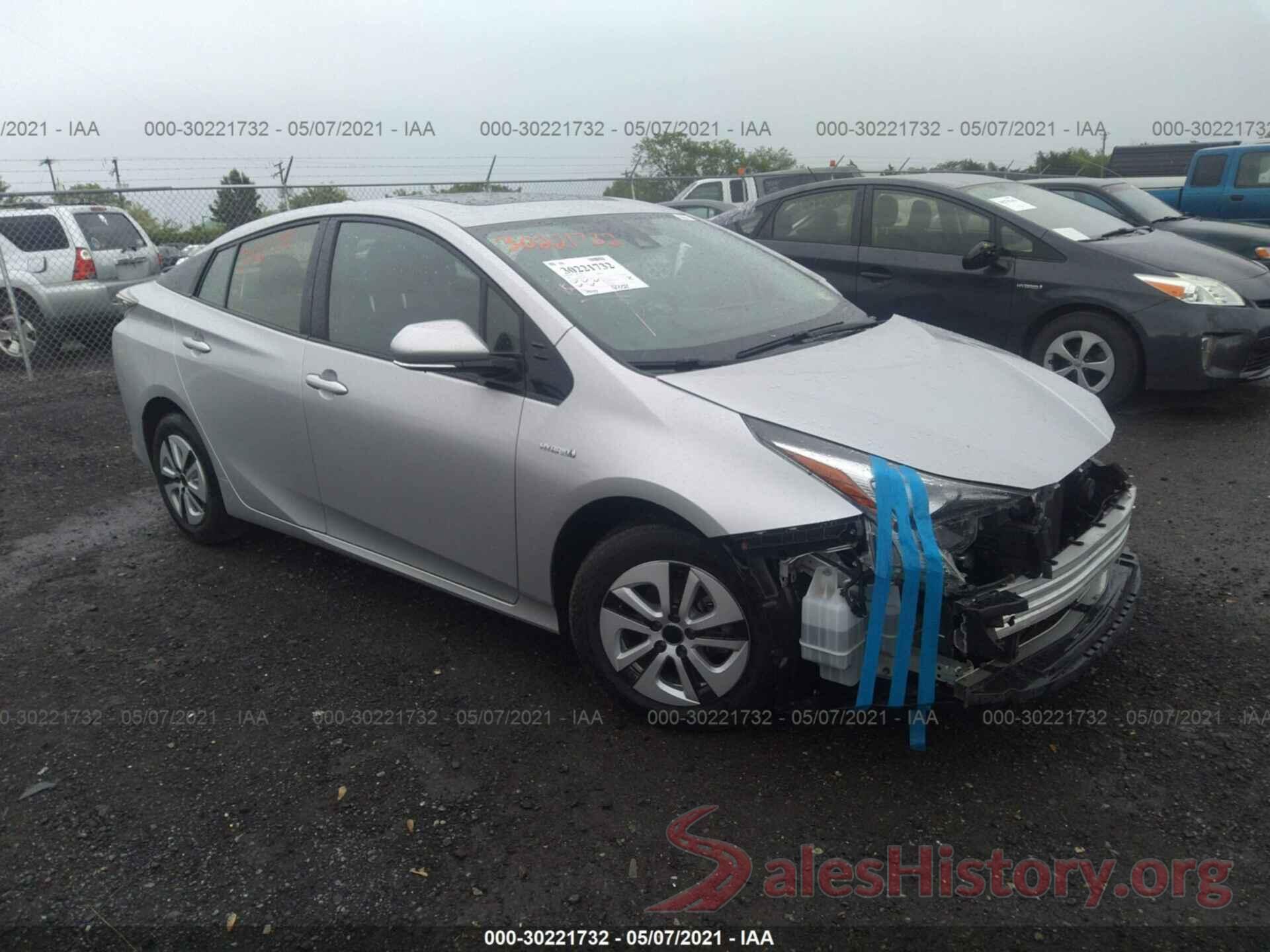 JTDKARFU2G3504143 2016 TOYOTA PRIUS