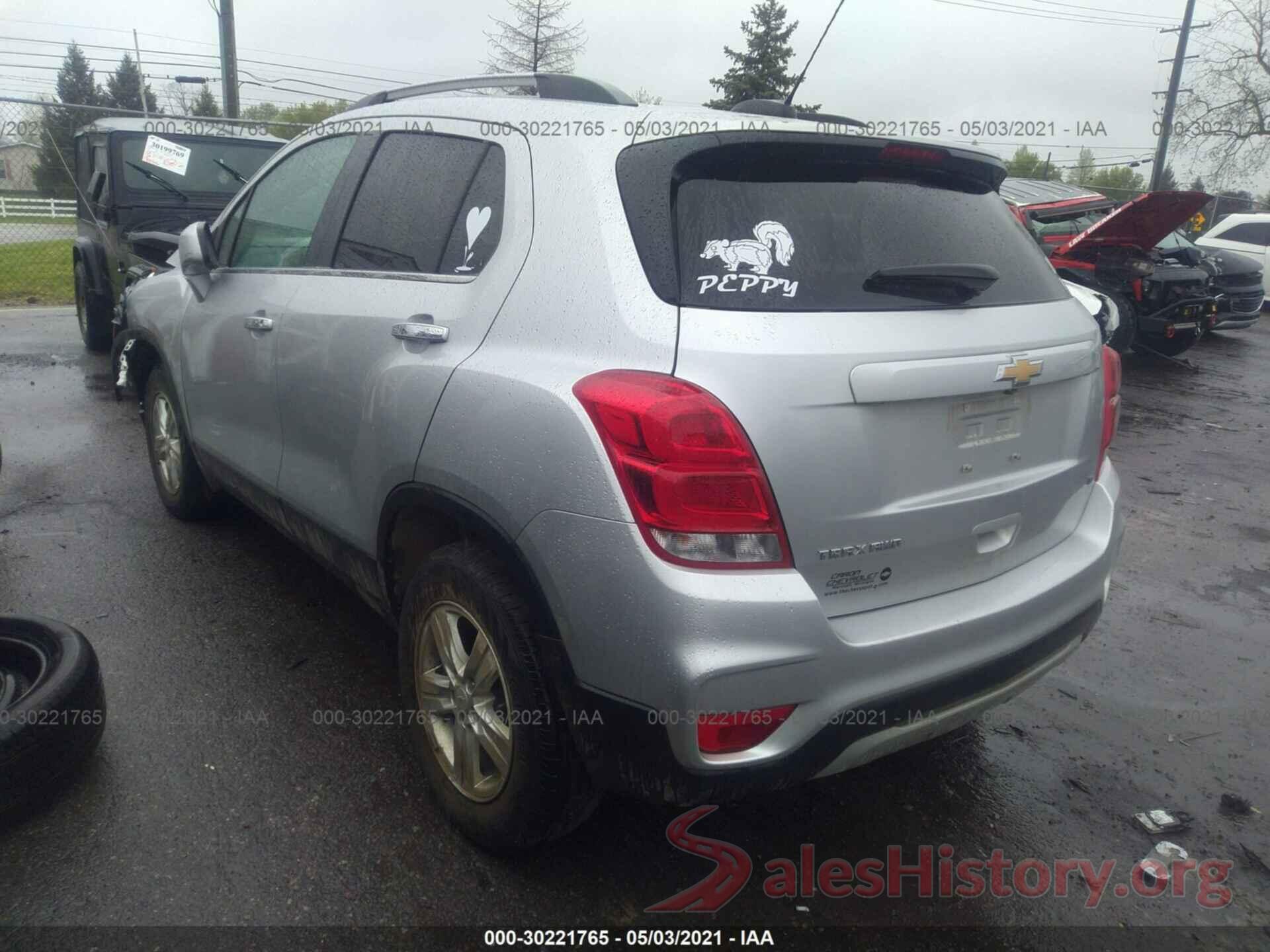 KL7CJPSB8JB707674 2018 CHEVROLET TRAX