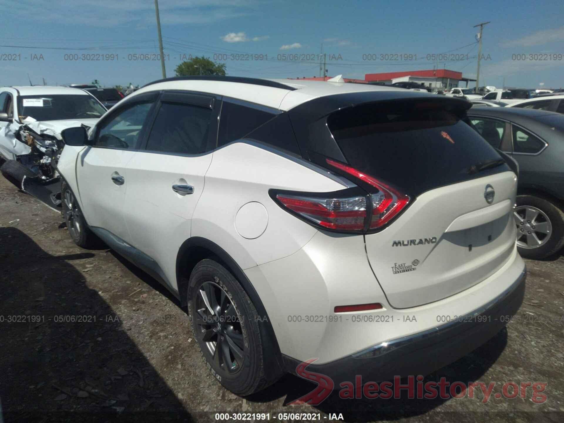 5N1AZ2MH0GN106107 2016 NISSAN MURANO