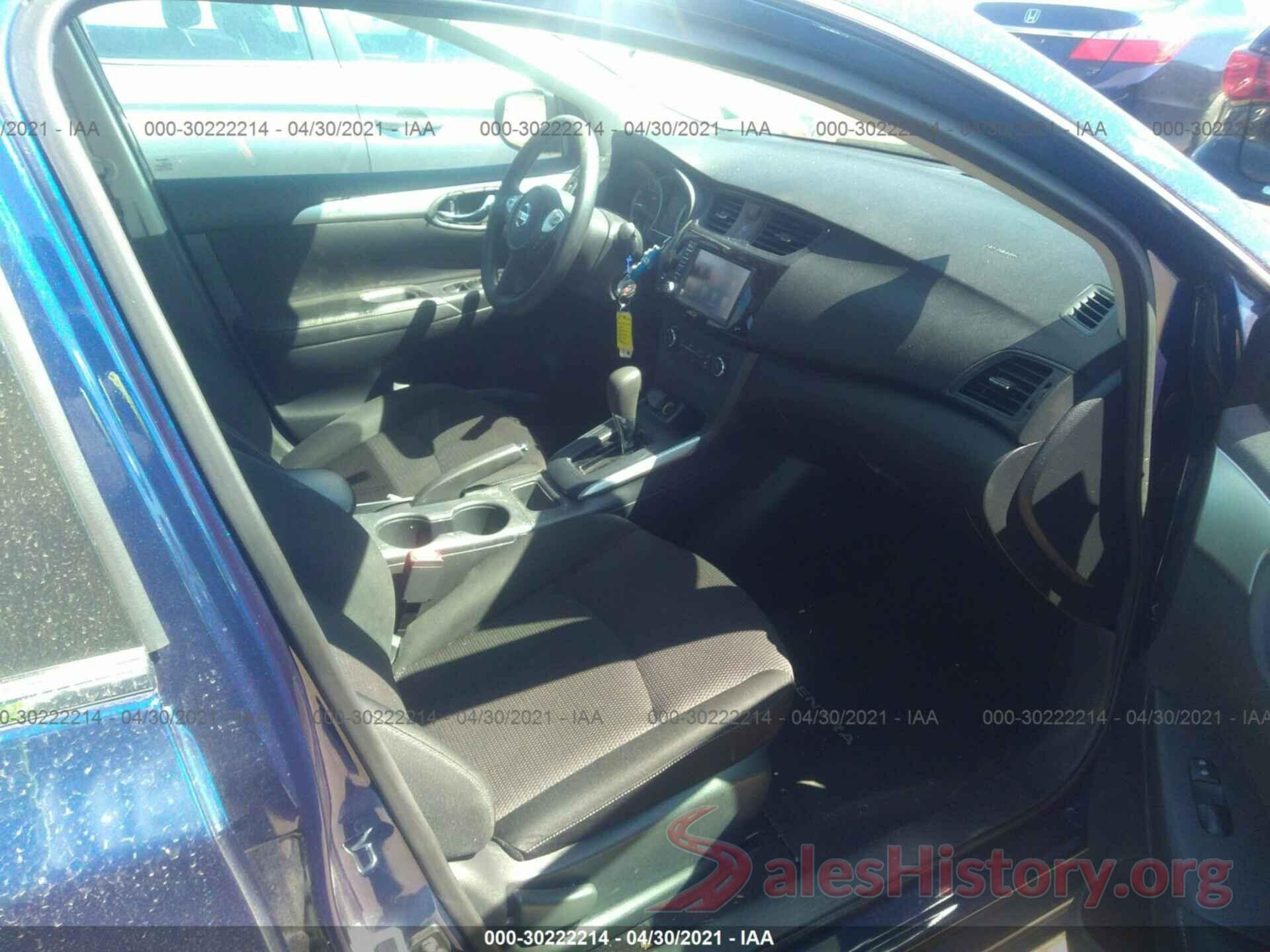 3N1AB7APXKY444212 2019 NISSAN SENTRA