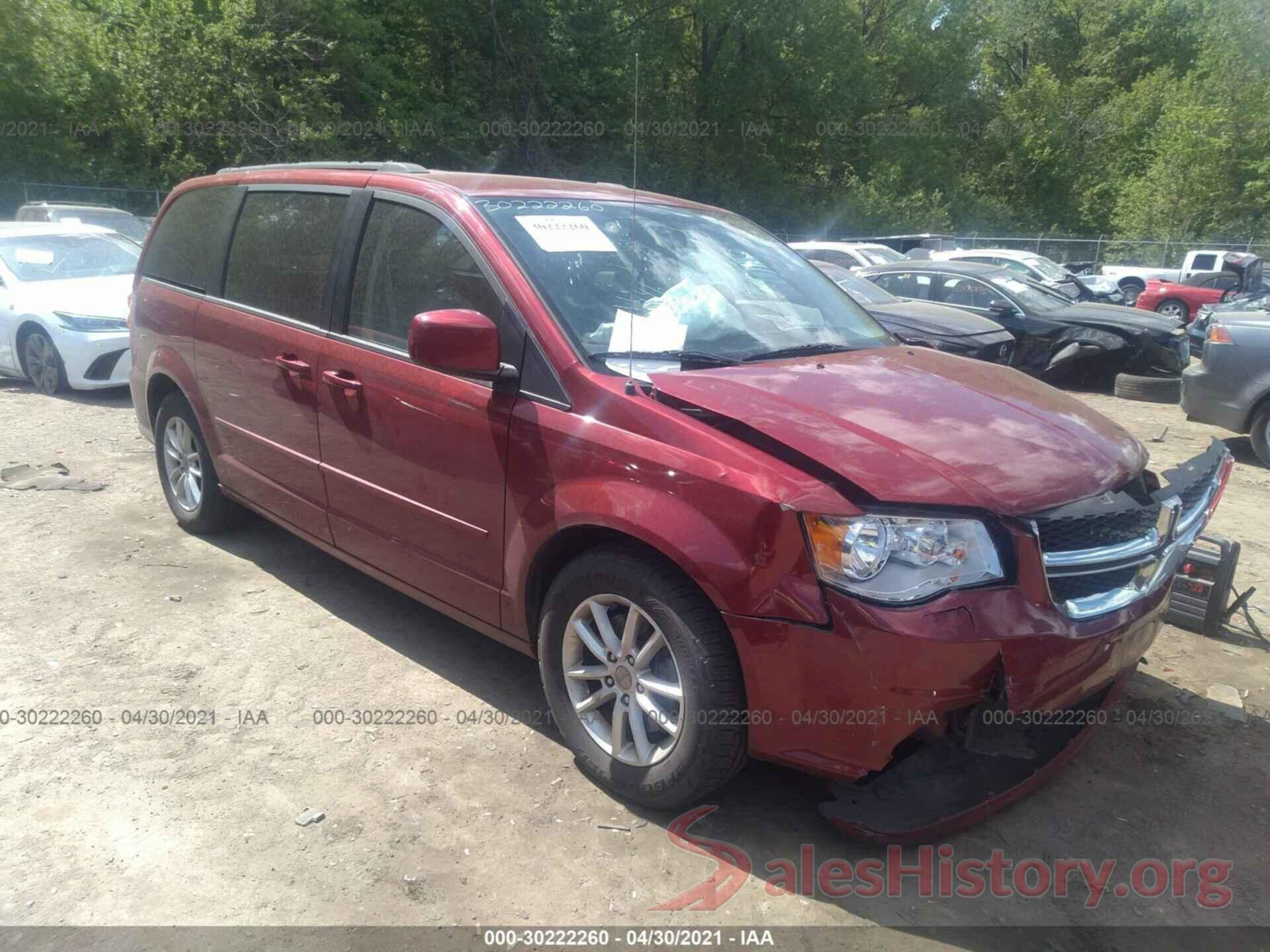 2C4RDGCG7GR258268 2016 DODGE GRAND CARAVAN