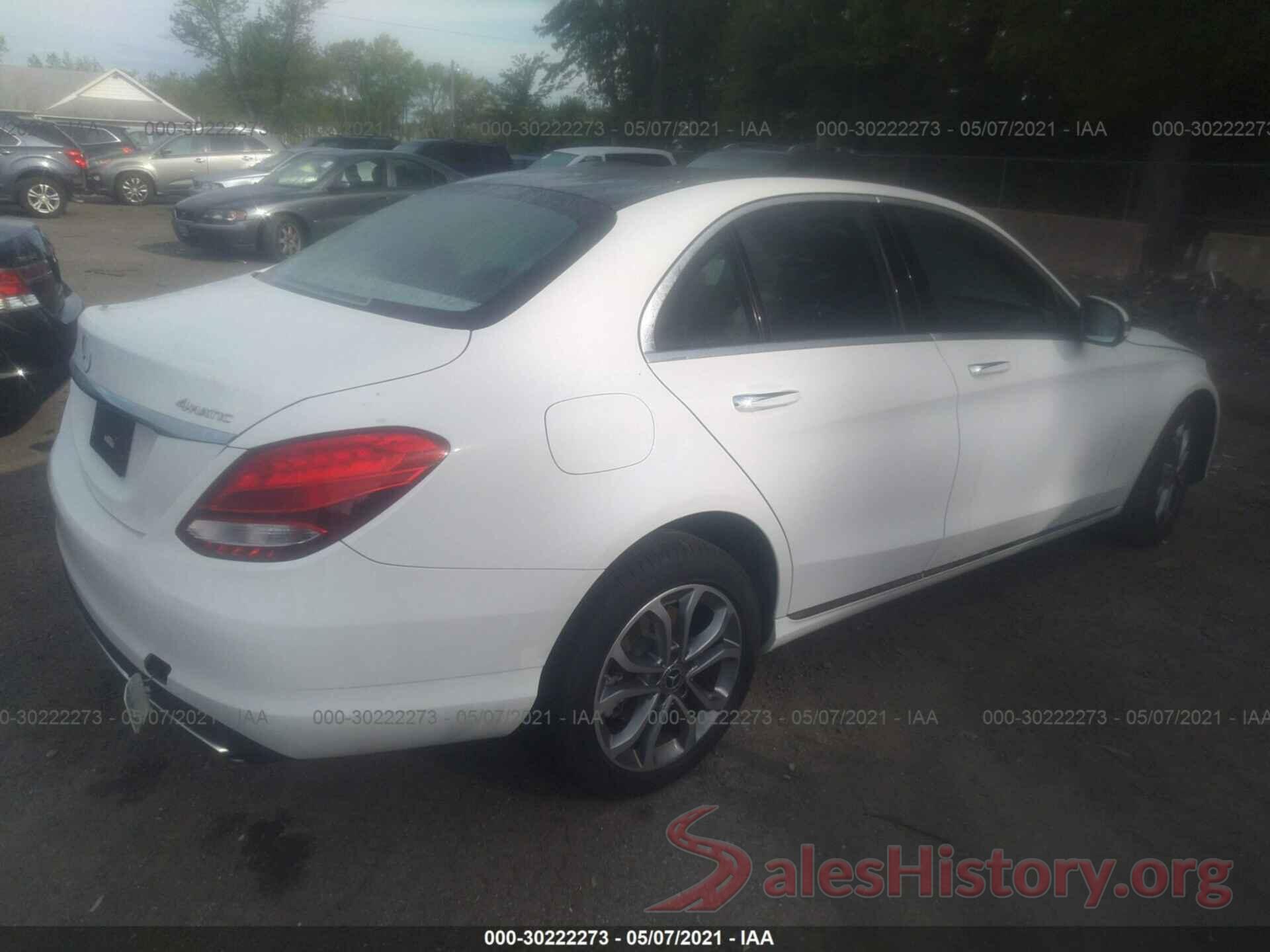 55SWF4KBXHU214178 2017 MERCEDES-BENZ C-CLASS