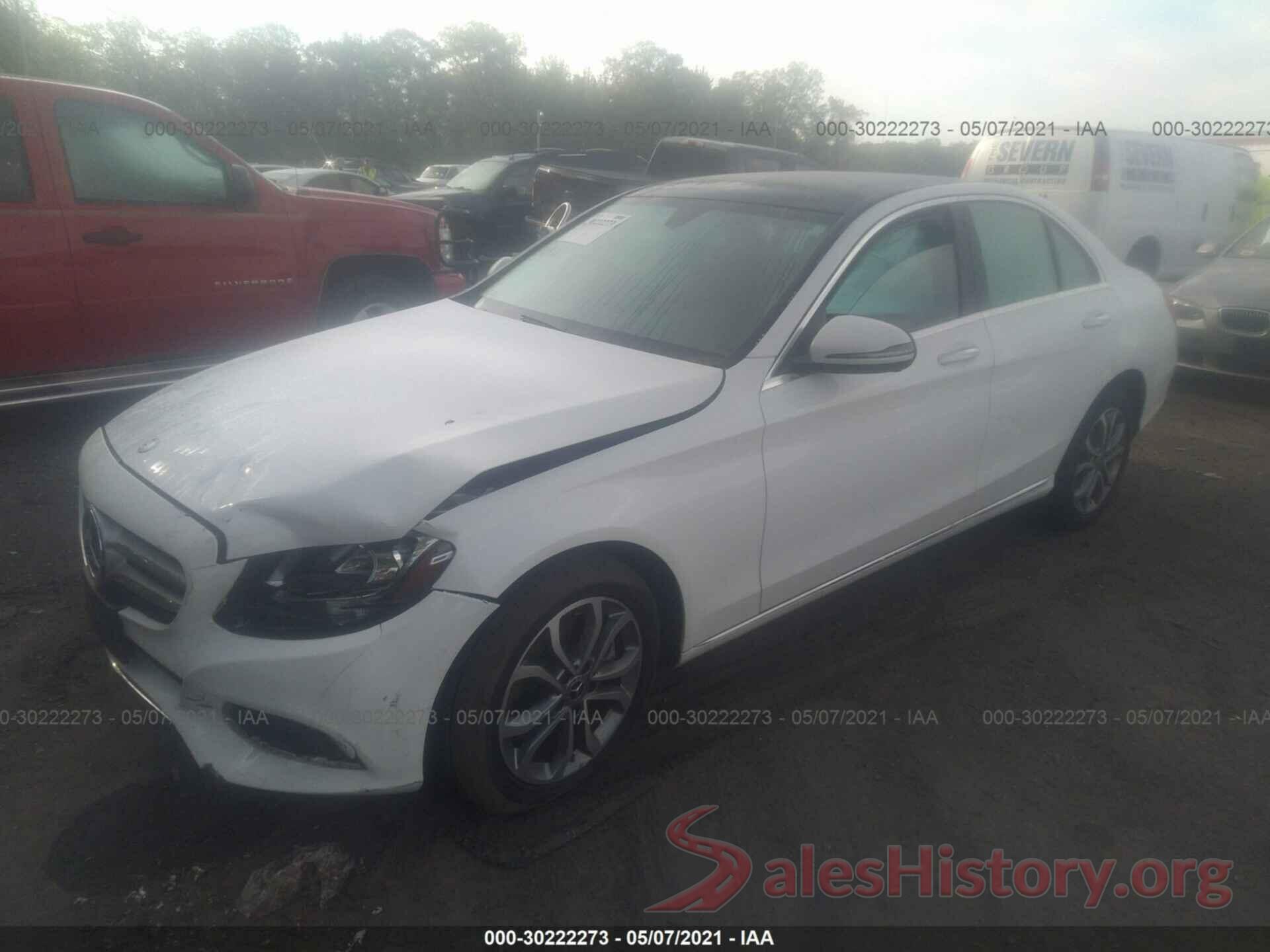 55SWF4KBXHU214178 2017 MERCEDES-BENZ C-CLASS