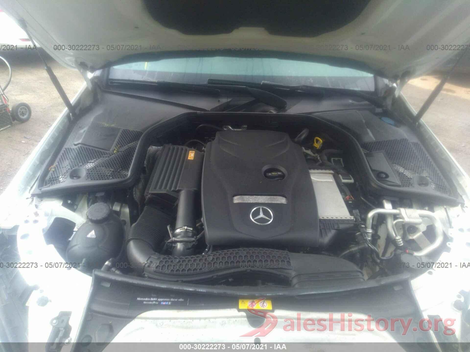 55SWF4KBXHU214178 2017 MERCEDES-BENZ C-CLASS