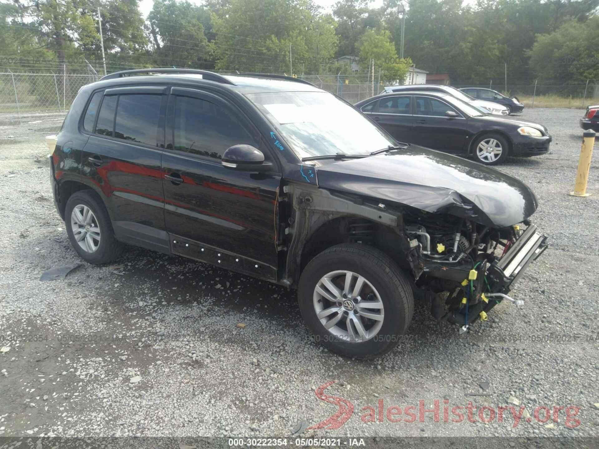 WVGAV7AXXGW517836 2016 VOLKSWAGEN TIGUAN