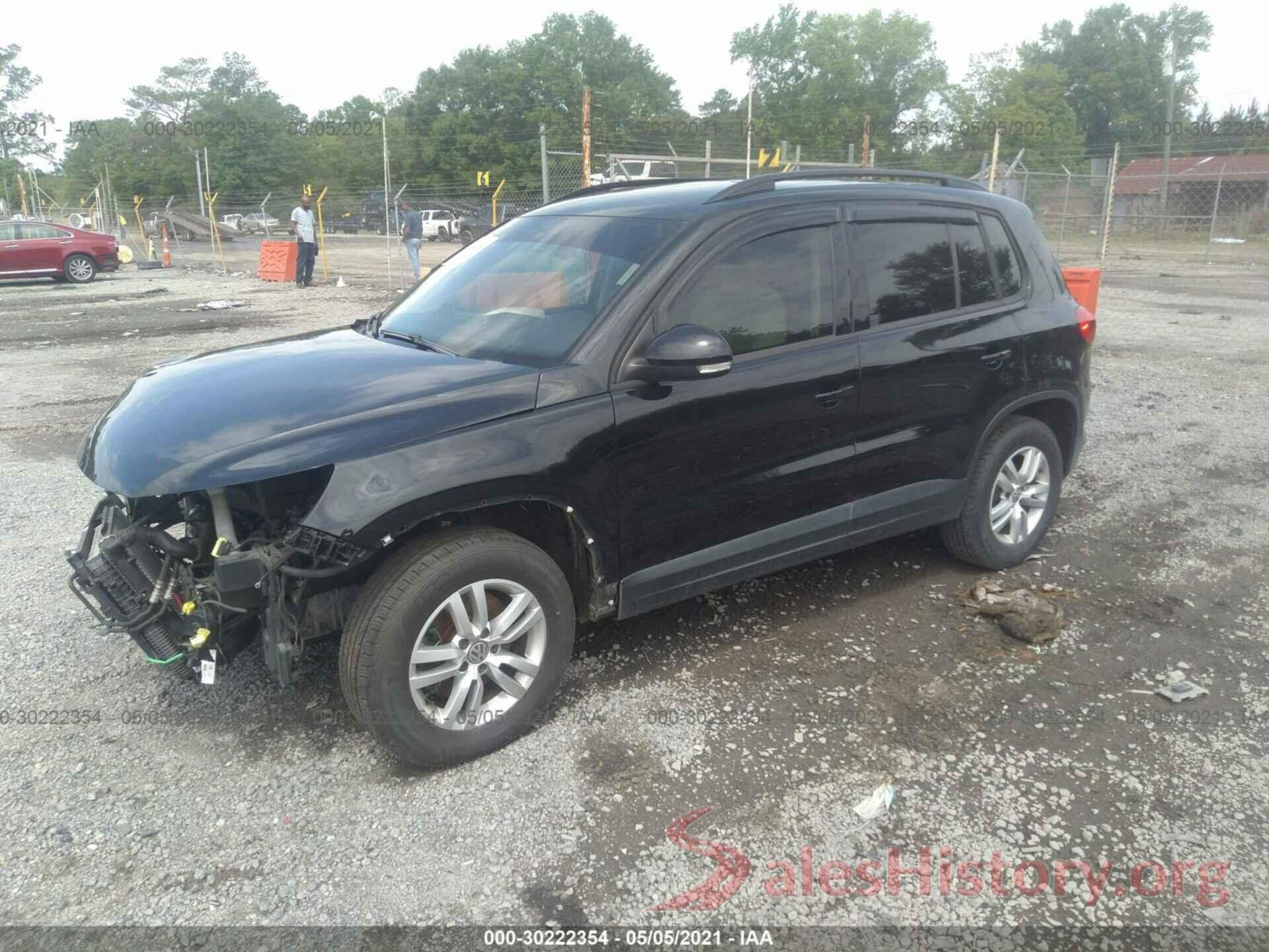 WVGAV7AXXGW517836 2016 VOLKSWAGEN TIGUAN