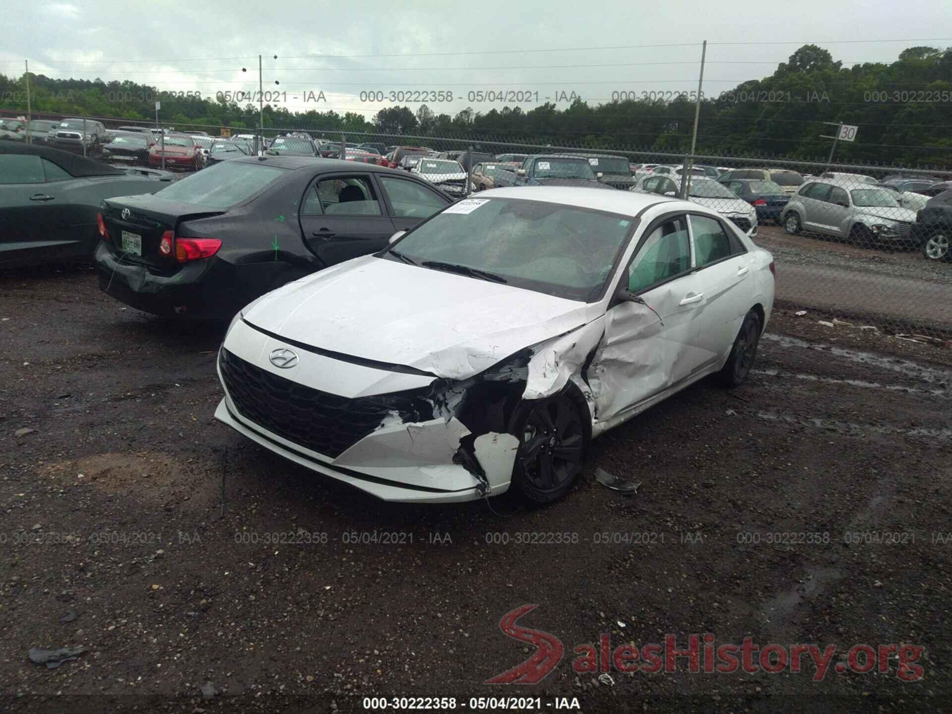 5NPLM4AG3MH014097 2021 HYUNDAI ELANTRA