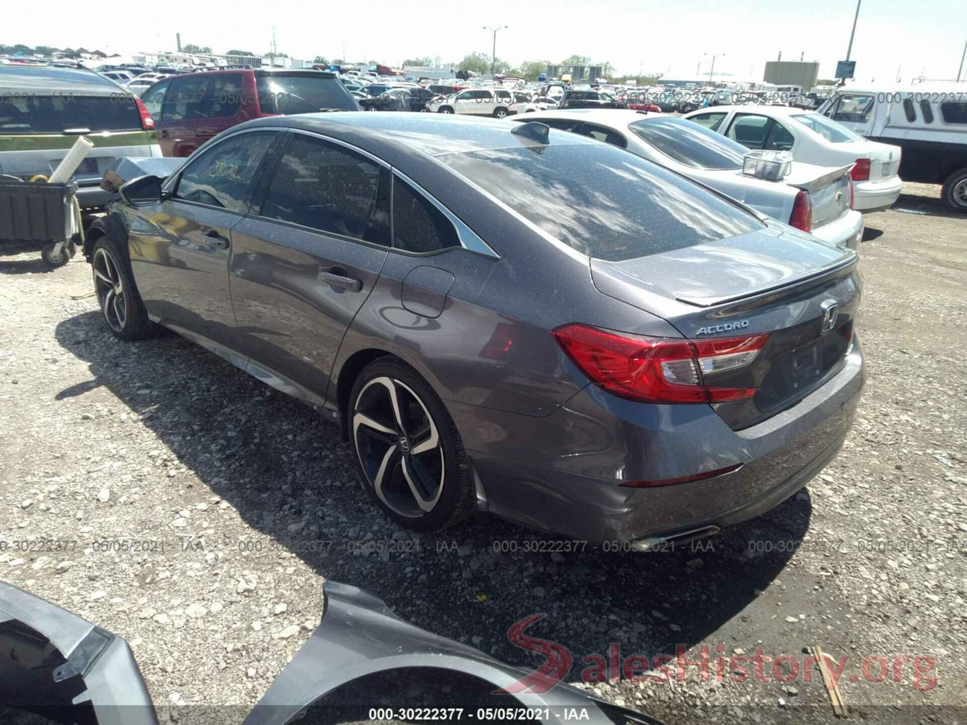 1HGCV1F30JA187680 2018 HONDA ACCORD SEDAN