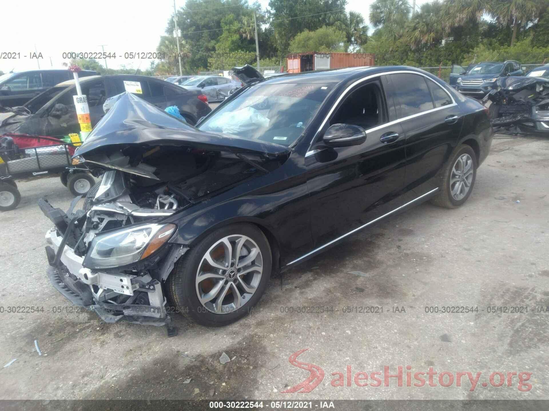 55SWF4JB4JU250262 2018 MERCEDES-BENZ C-CLASS