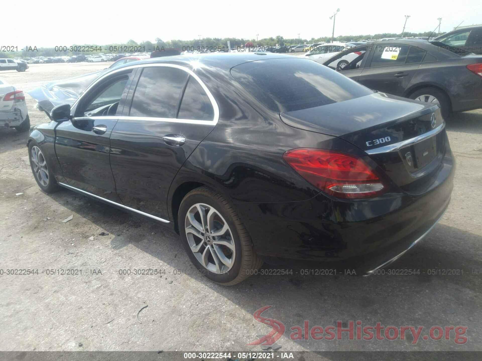 55SWF4JB4JU250262 2018 MERCEDES-BENZ C-CLASS