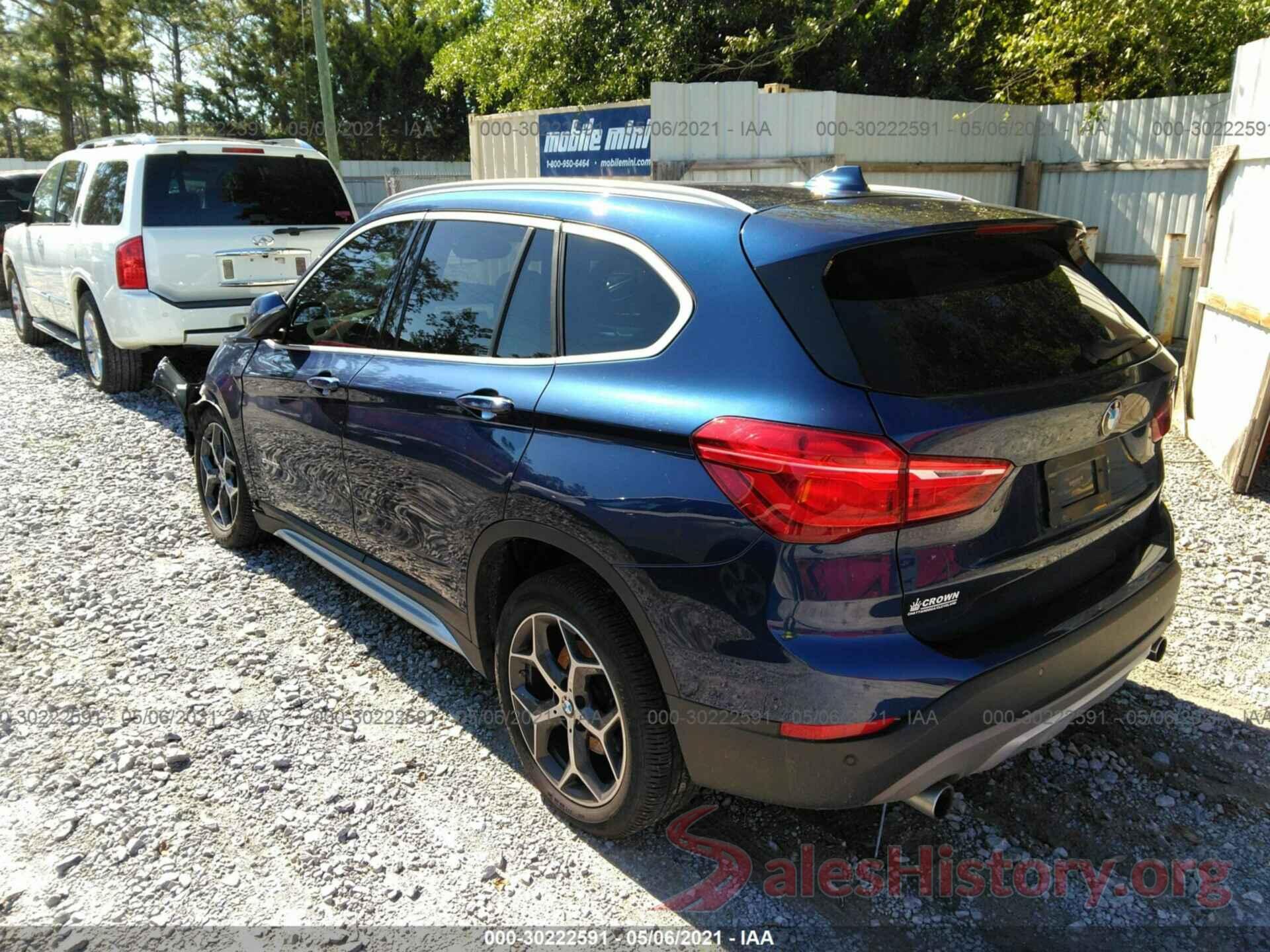 WBXHU7C31J5H45355 2018 BMW X1