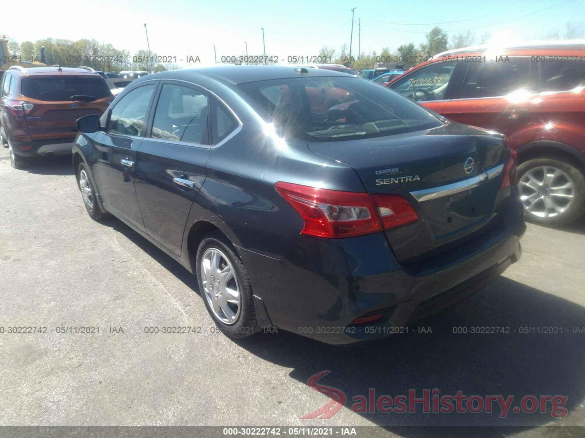 3N1AB7AP5GY301658 2016 NISSAN SENTRA