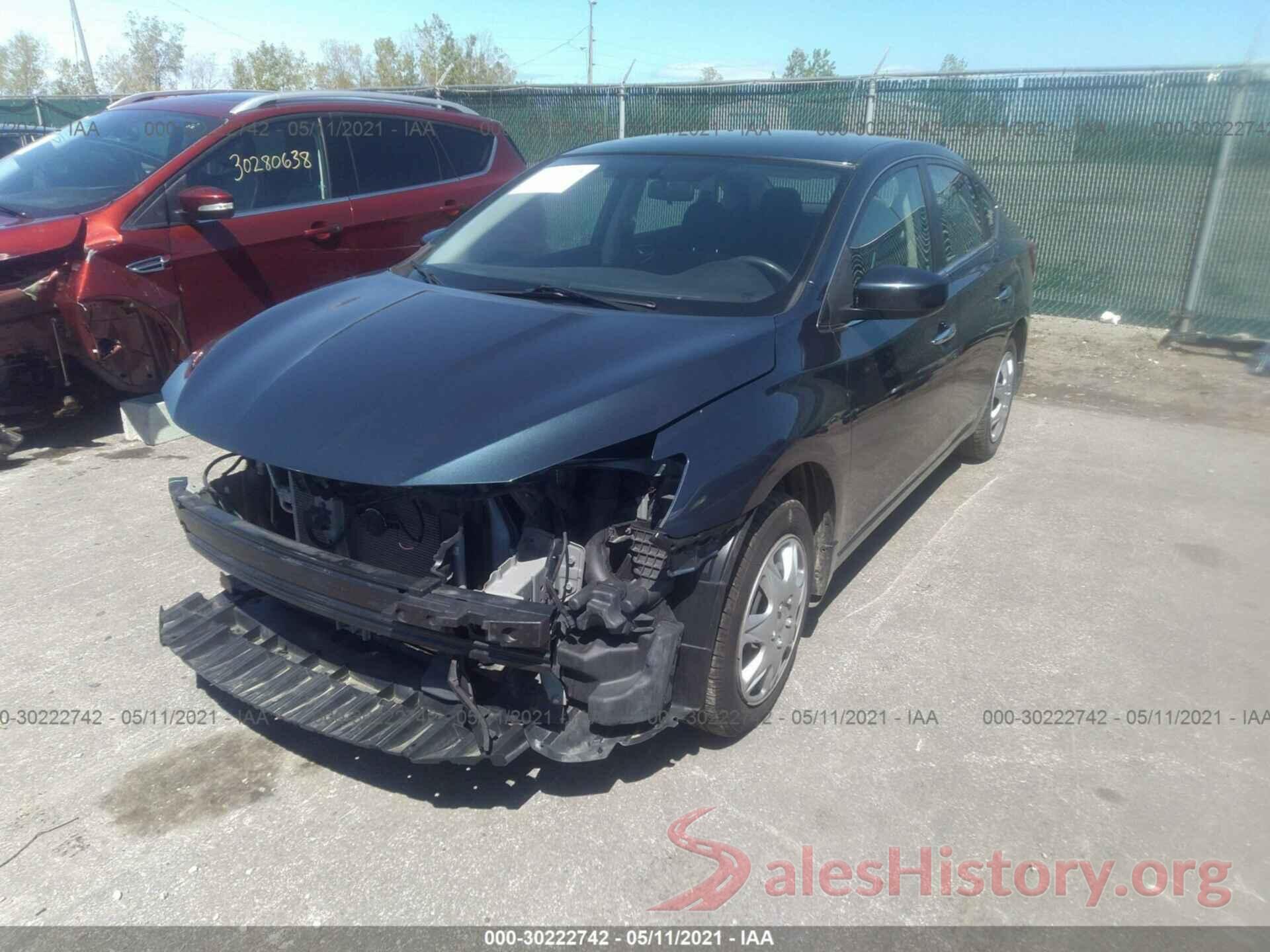 3N1AB7AP5GY301658 2016 NISSAN SENTRA