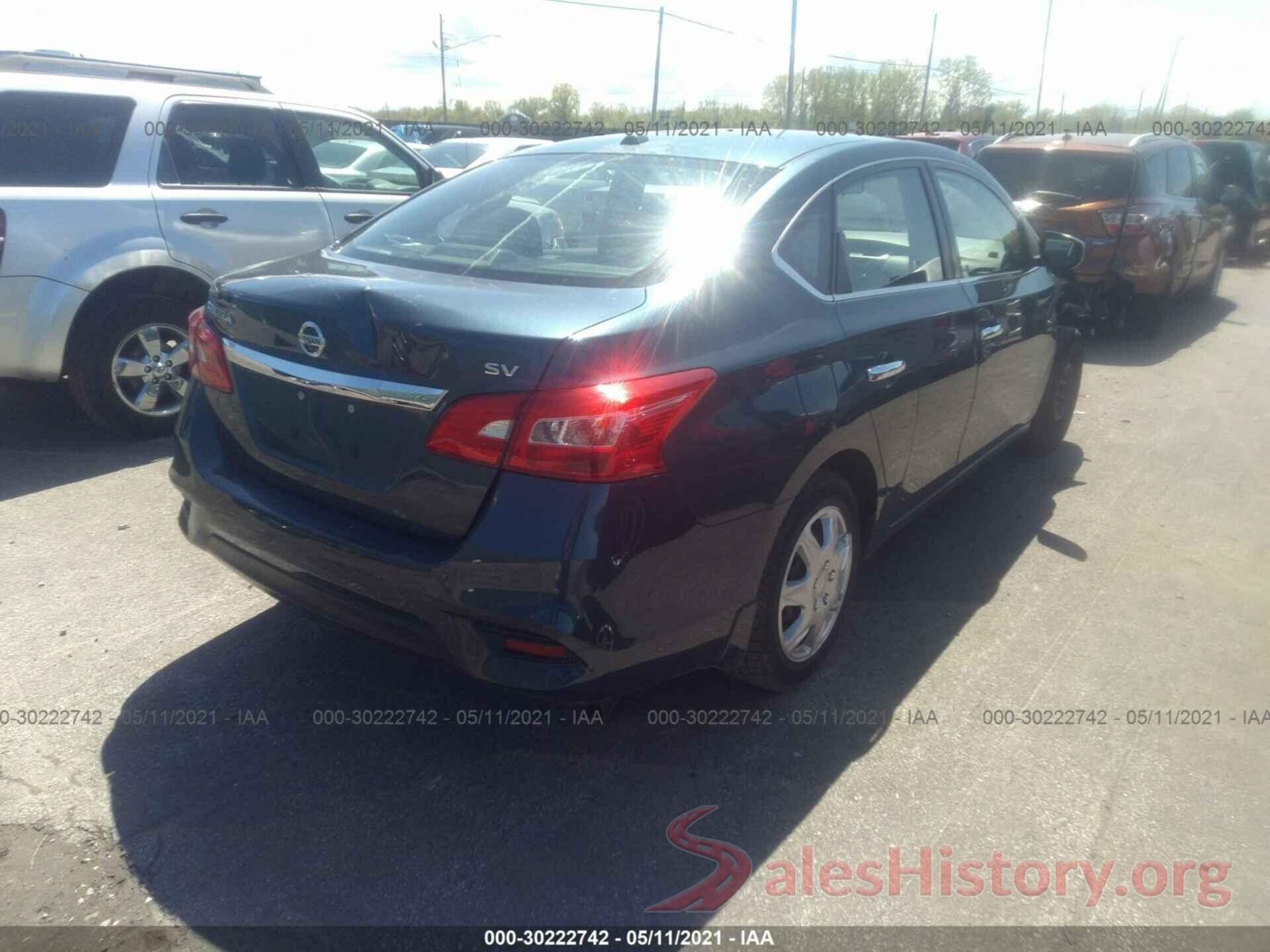 3N1AB7AP5GY301658 2016 NISSAN SENTRA