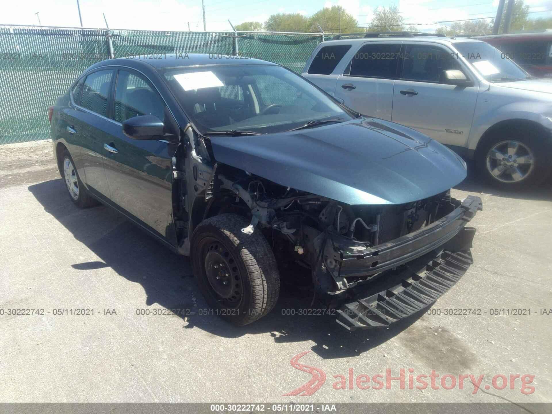 3N1AB7AP5GY301658 2016 NISSAN SENTRA