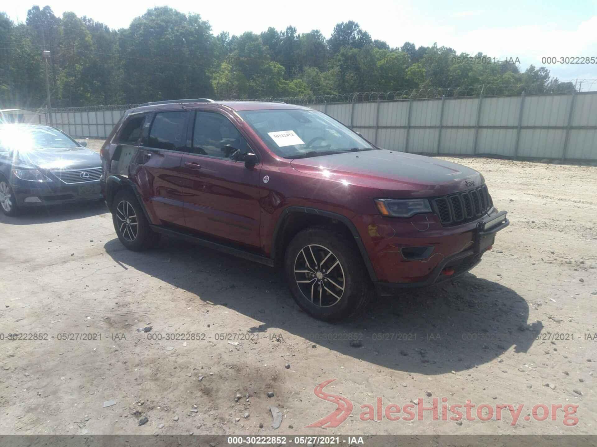 1C4RJFLTXHC929068 2017 JEEP GRAND CHEROKEE