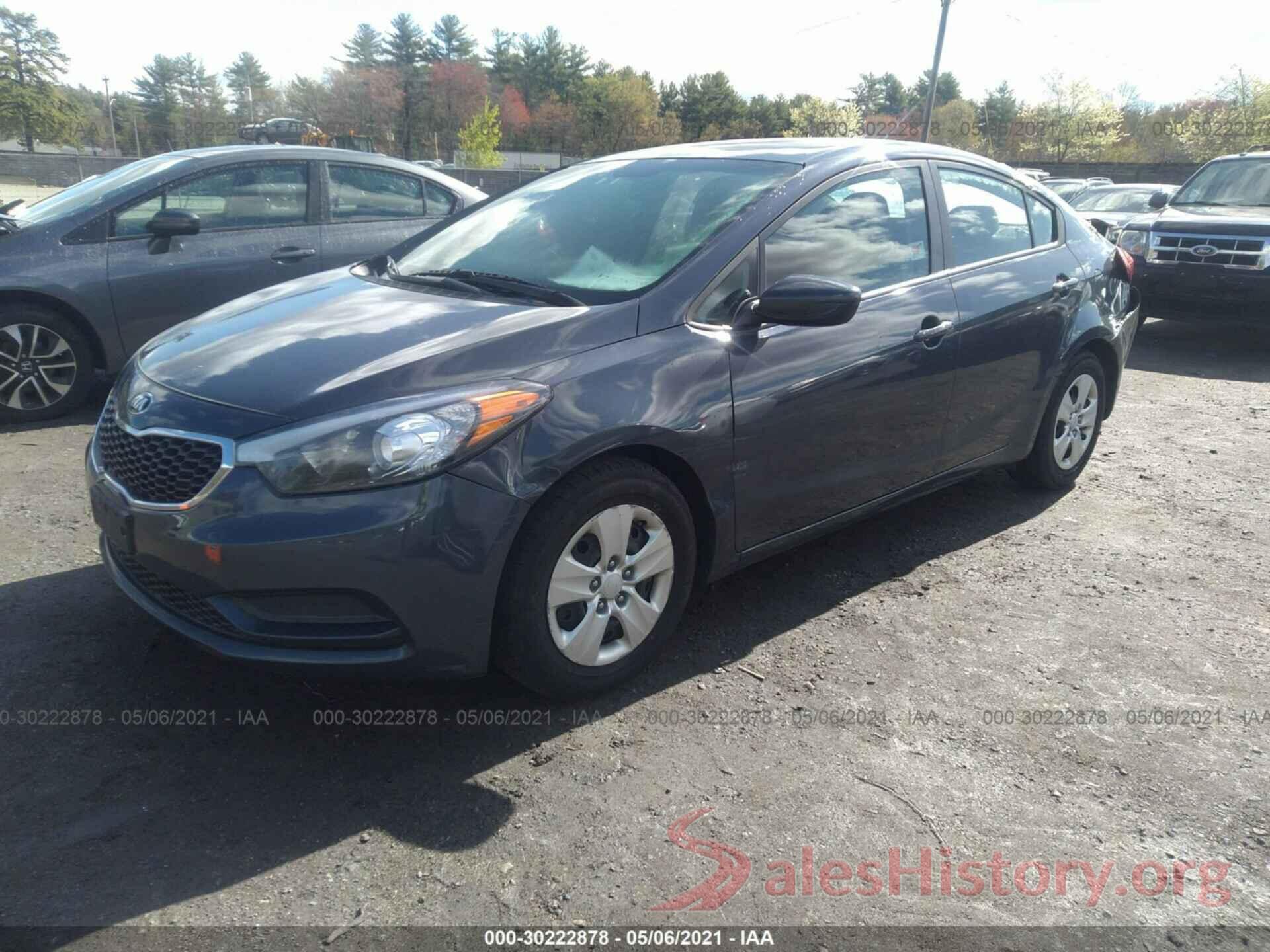 KNAFK4A60G5478136 2016 KIA FORTE