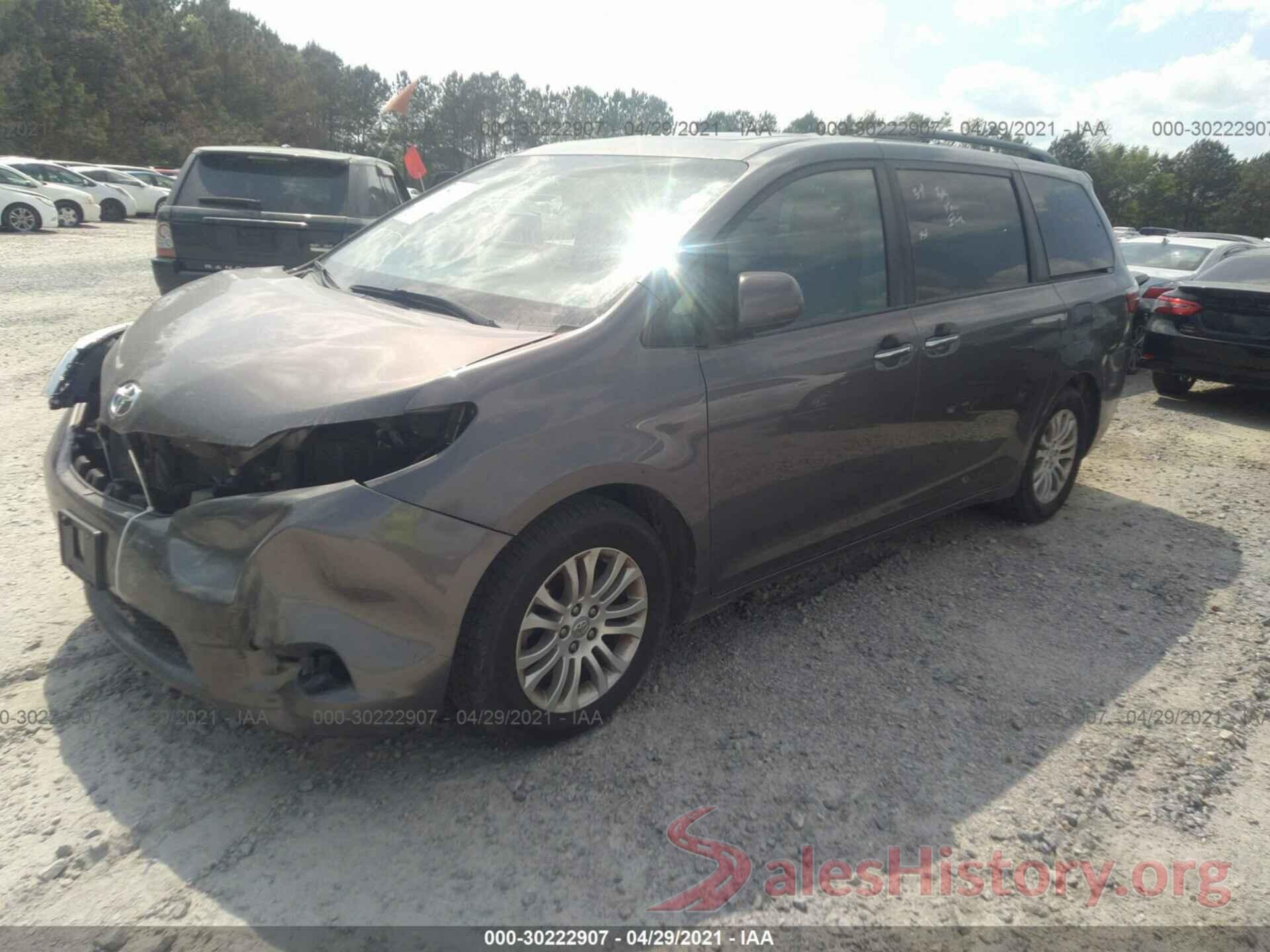 5TDYK3DC2GS703710 2016 TOYOTA SIENNA