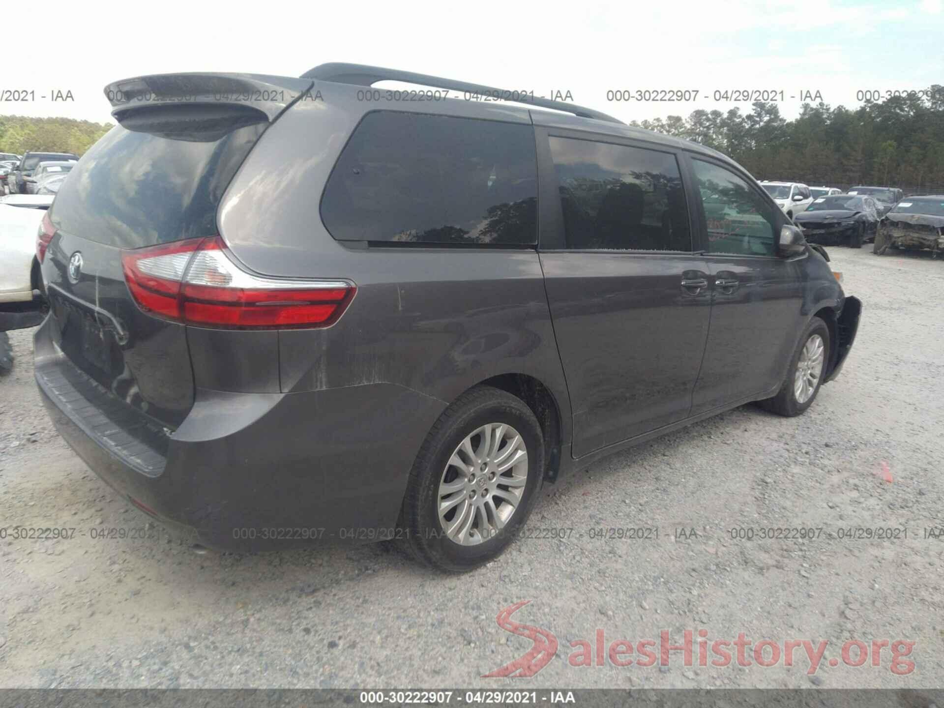 5TDYK3DC2GS703710 2016 TOYOTA SIENNA