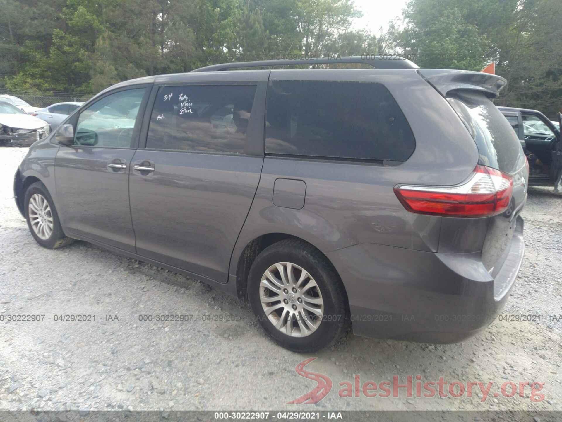 5TDYK3DC2GS703710 2016 TOYOTA SIENNA