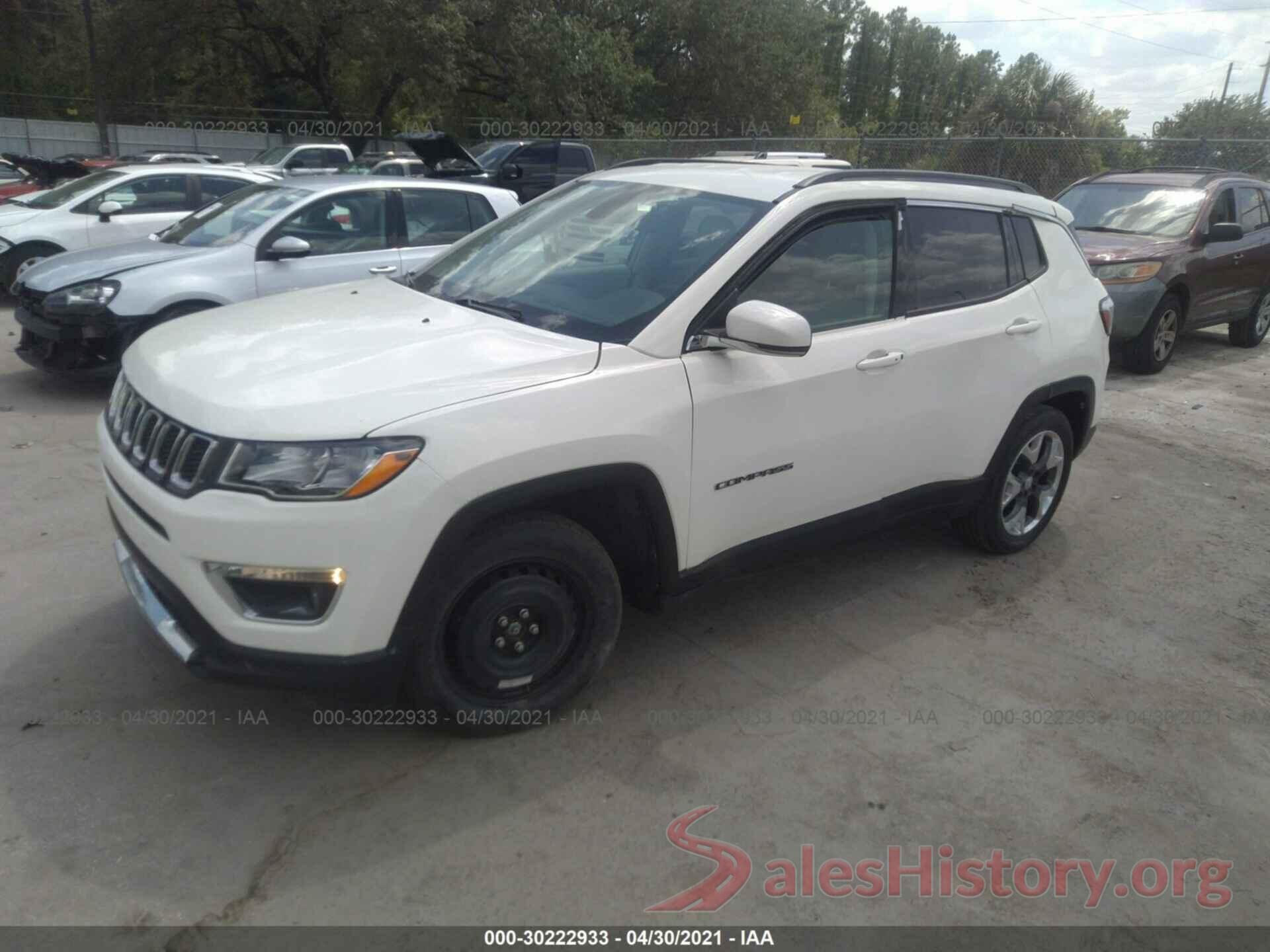 3C4NJCCB9LT154425 2020 JEEP COMPASS