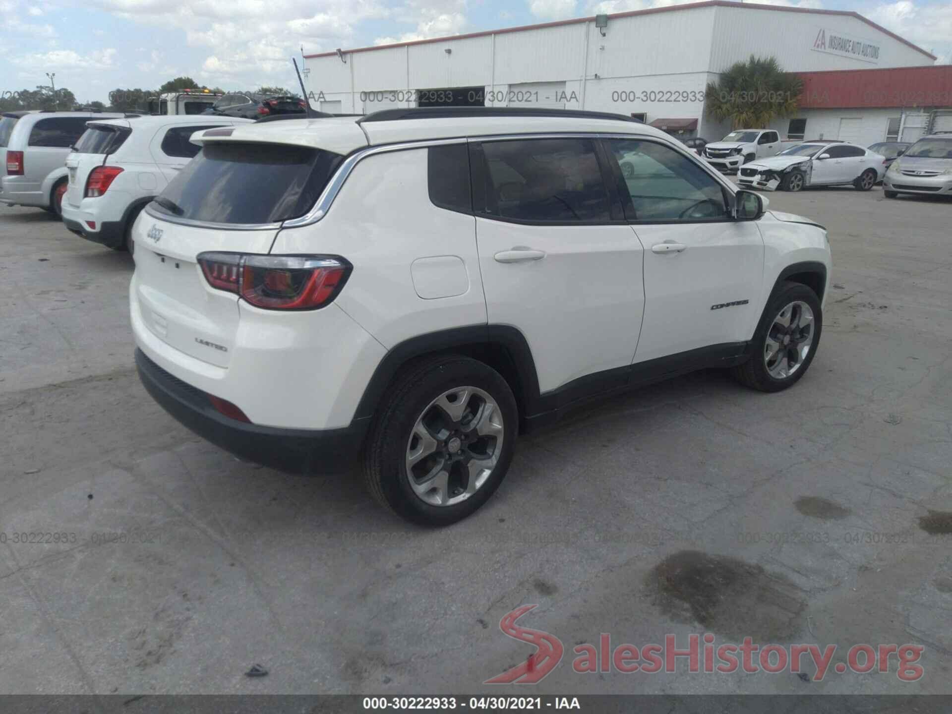 3C4NJCCB9LT154425 2020 JEEP COMPASS