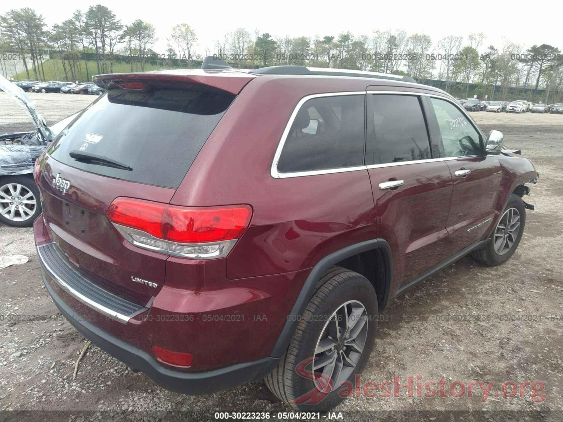 1C4RJFBG2KC639340 2019 JEEP GRAND CHEROKEE