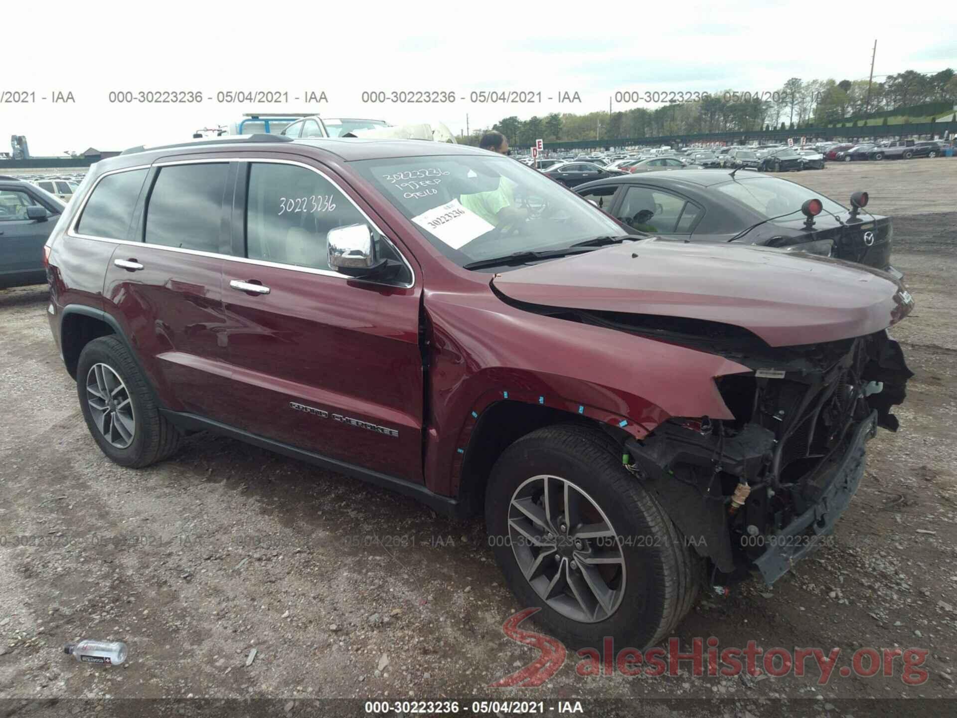 1C4RJFBG2KC639340 2019 JEEP GRAND CHEROKEE