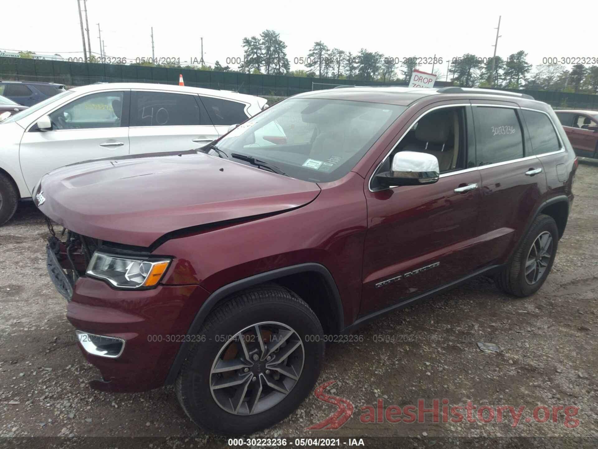 1C4RJFBG2KC639340 2019 JEEP GRAND CHEROKEE