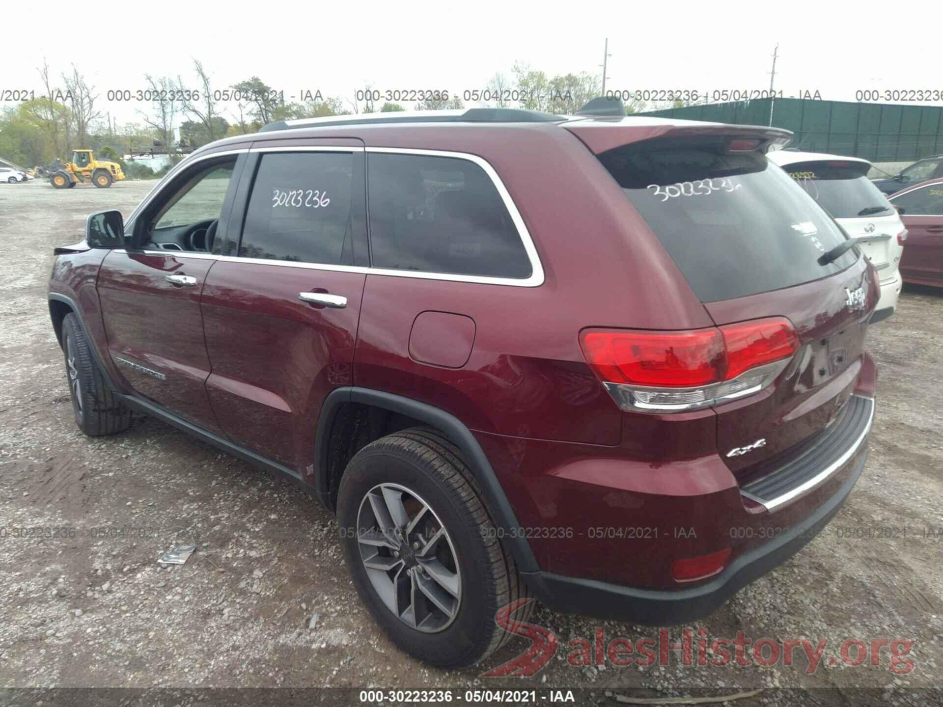 1C4RJFBG2KC639340 2019 JEEP GRAND CHEROKEE