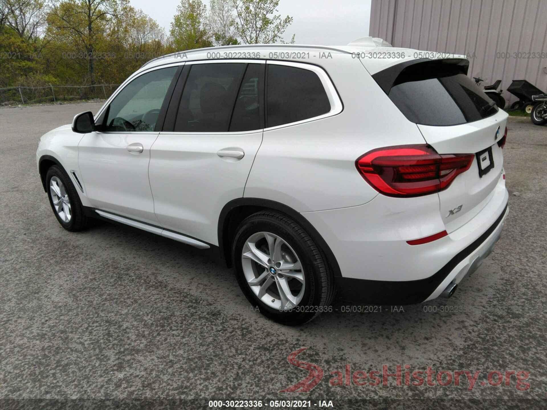 5UXTY3C02L9B06647 2020 BMW X3