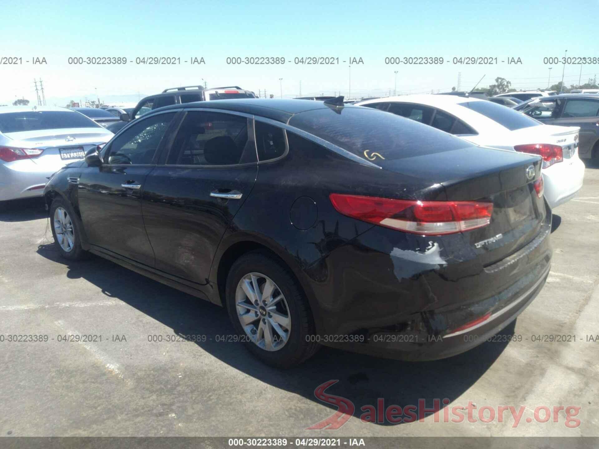 5XXGT4L31GG042561 2016 KIA OPTIMA