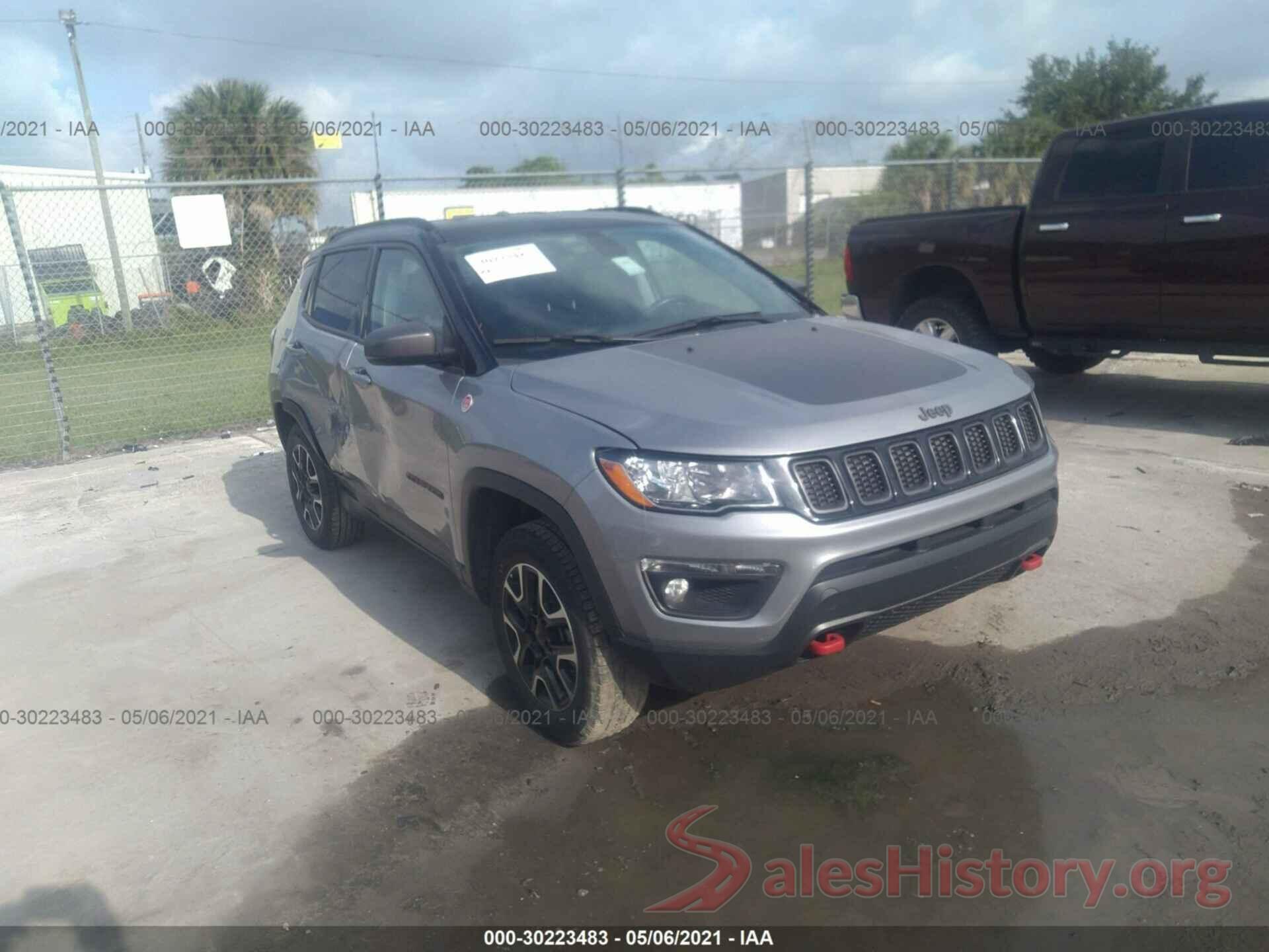 3C4NJDDB5LT163126 2020 JEEP COMPASS