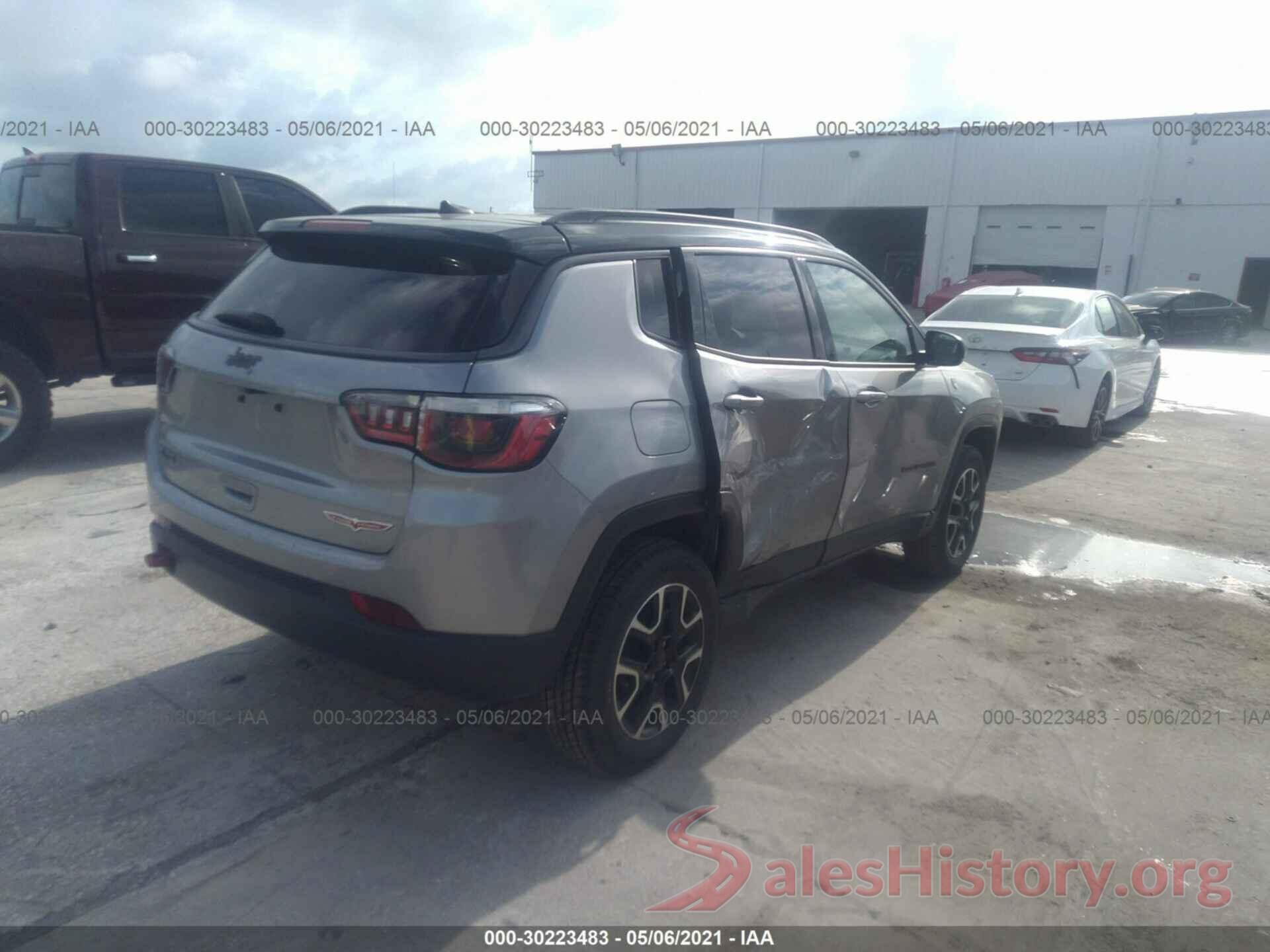 3C4NJDDB5LT163126 2020 JEEP COMPASS