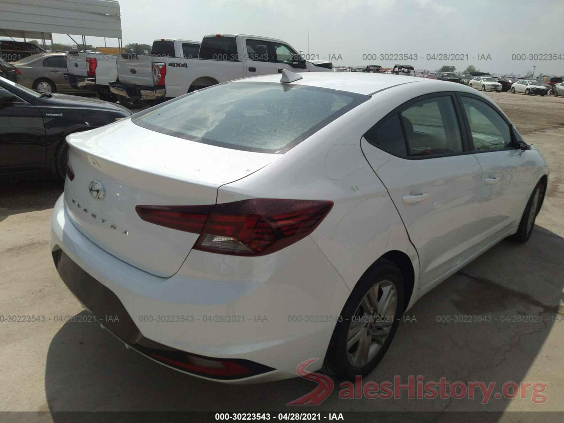 5NPD84LF5LH529291 2020 HYUNDAI ELANTRA