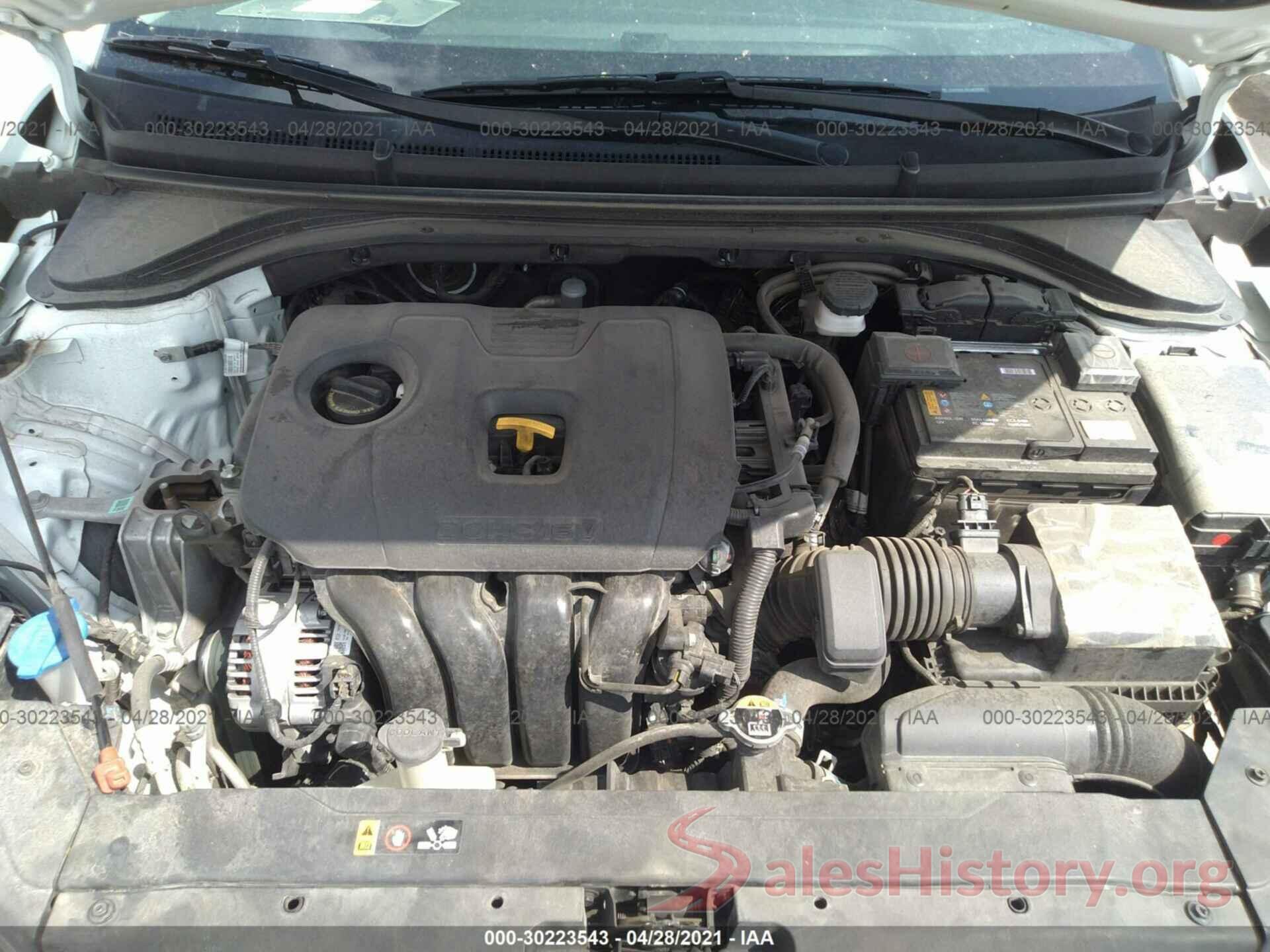 5NPD84LF5LH529291 2020 HYUNDAI ELANTRA