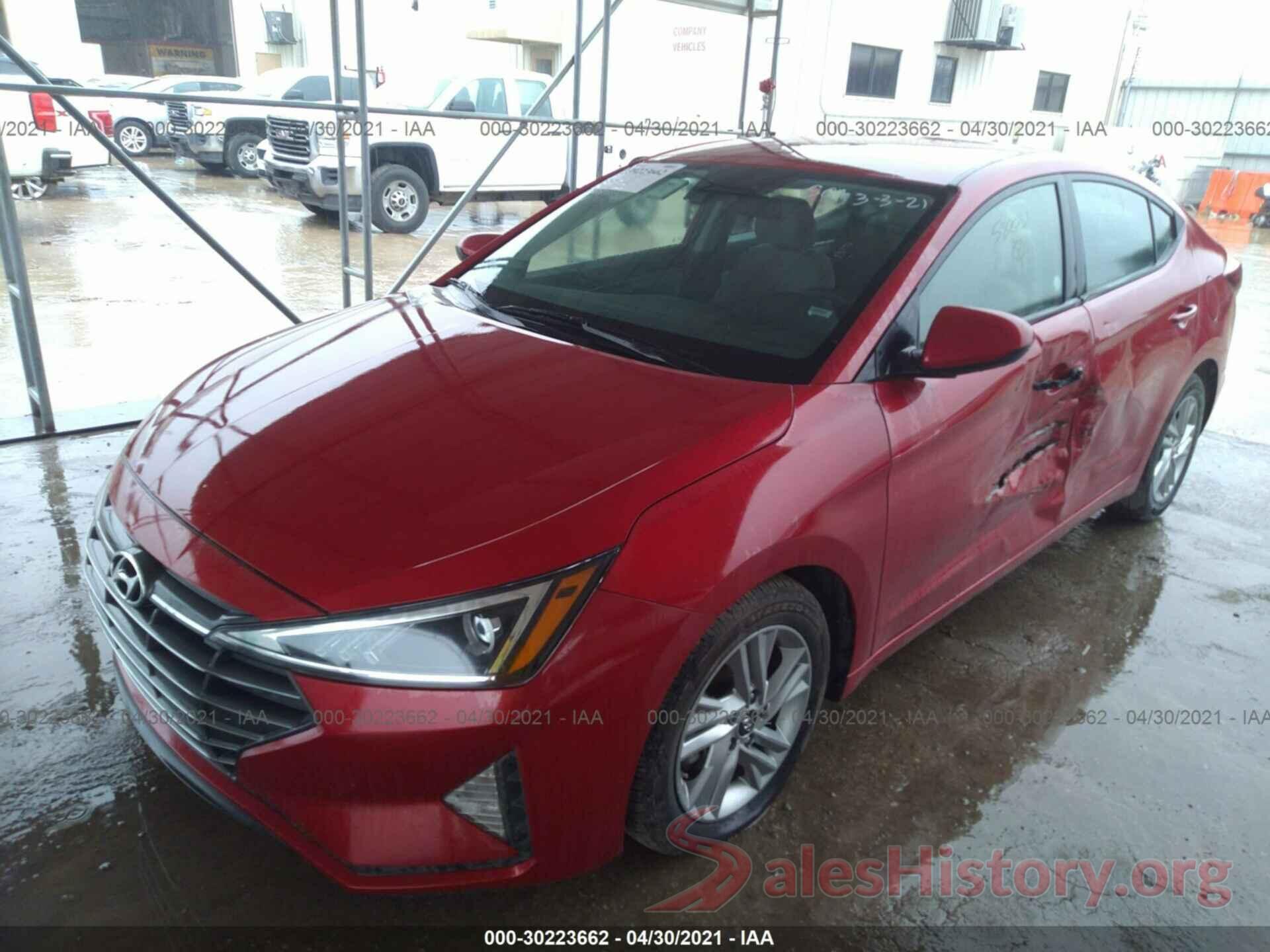 5NPD84LF2LH582031 2020 HYUNDAI ELANTRA