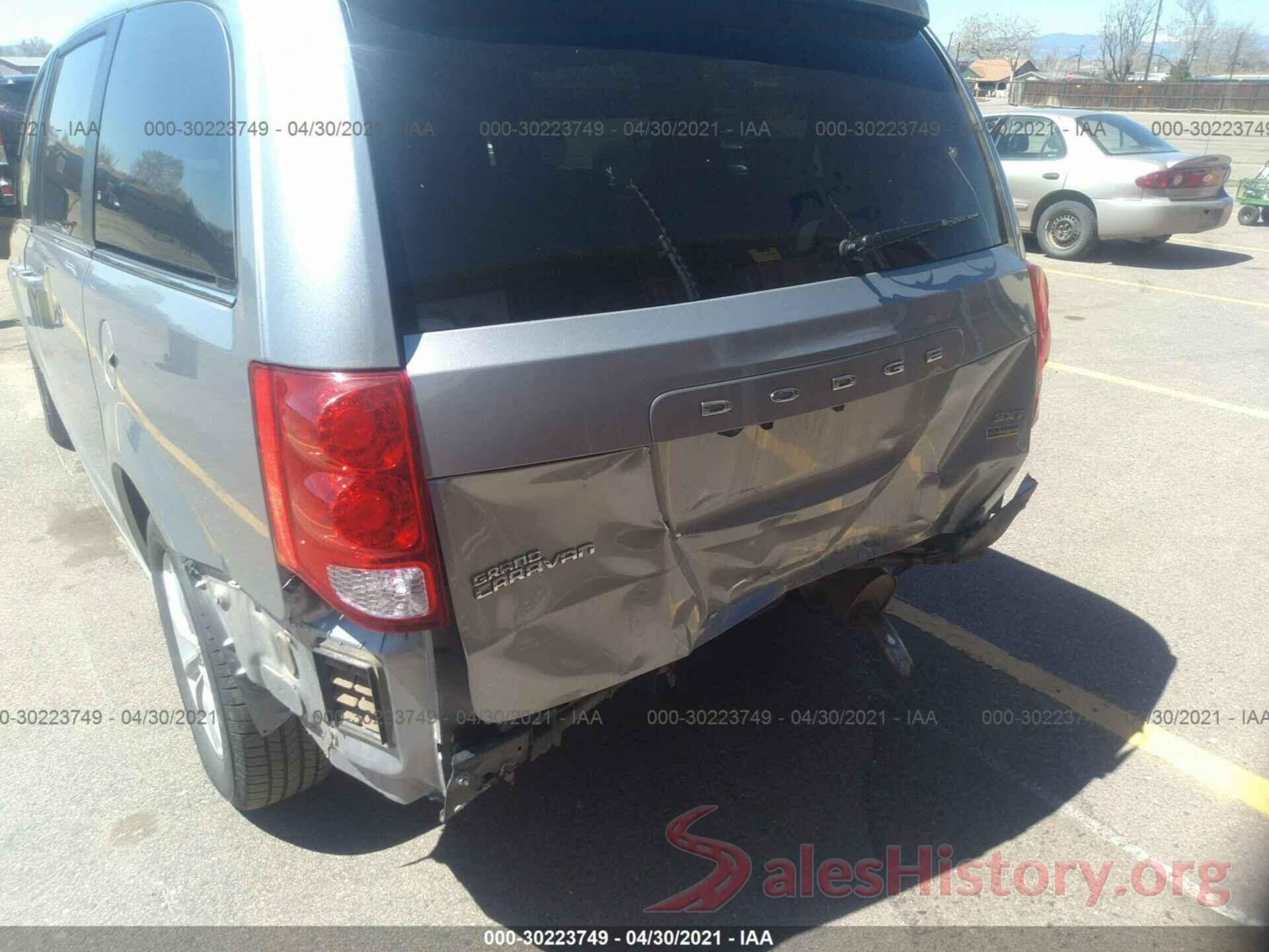 2C4RDGCGXKR802609 2019 DODGE GRAND CARAVAN