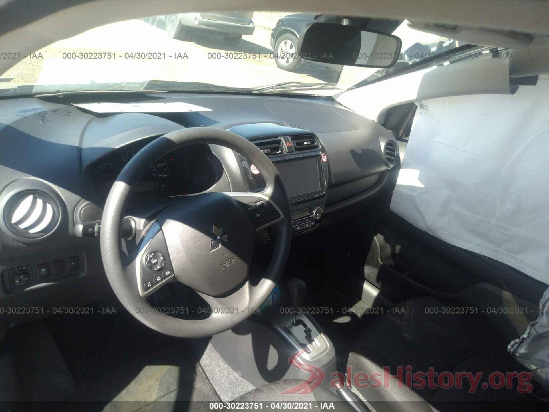 ML32AUHJ1MH006166 2021 MITSUBISHI MIRAGE